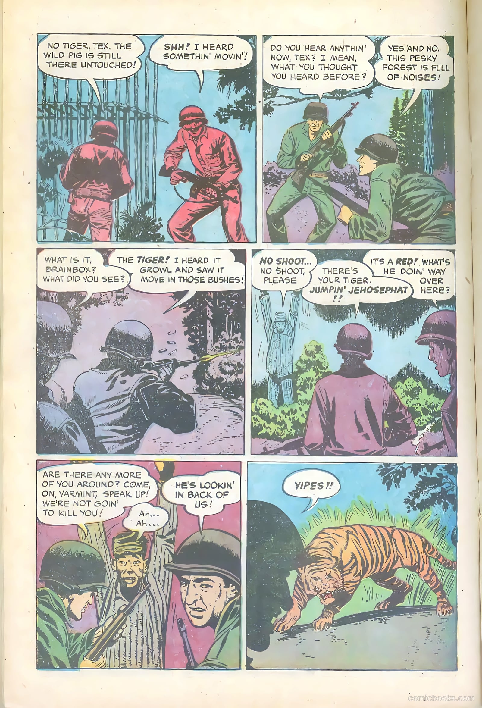 Tell It to the Marines #8 (1954) — page 16 of 36