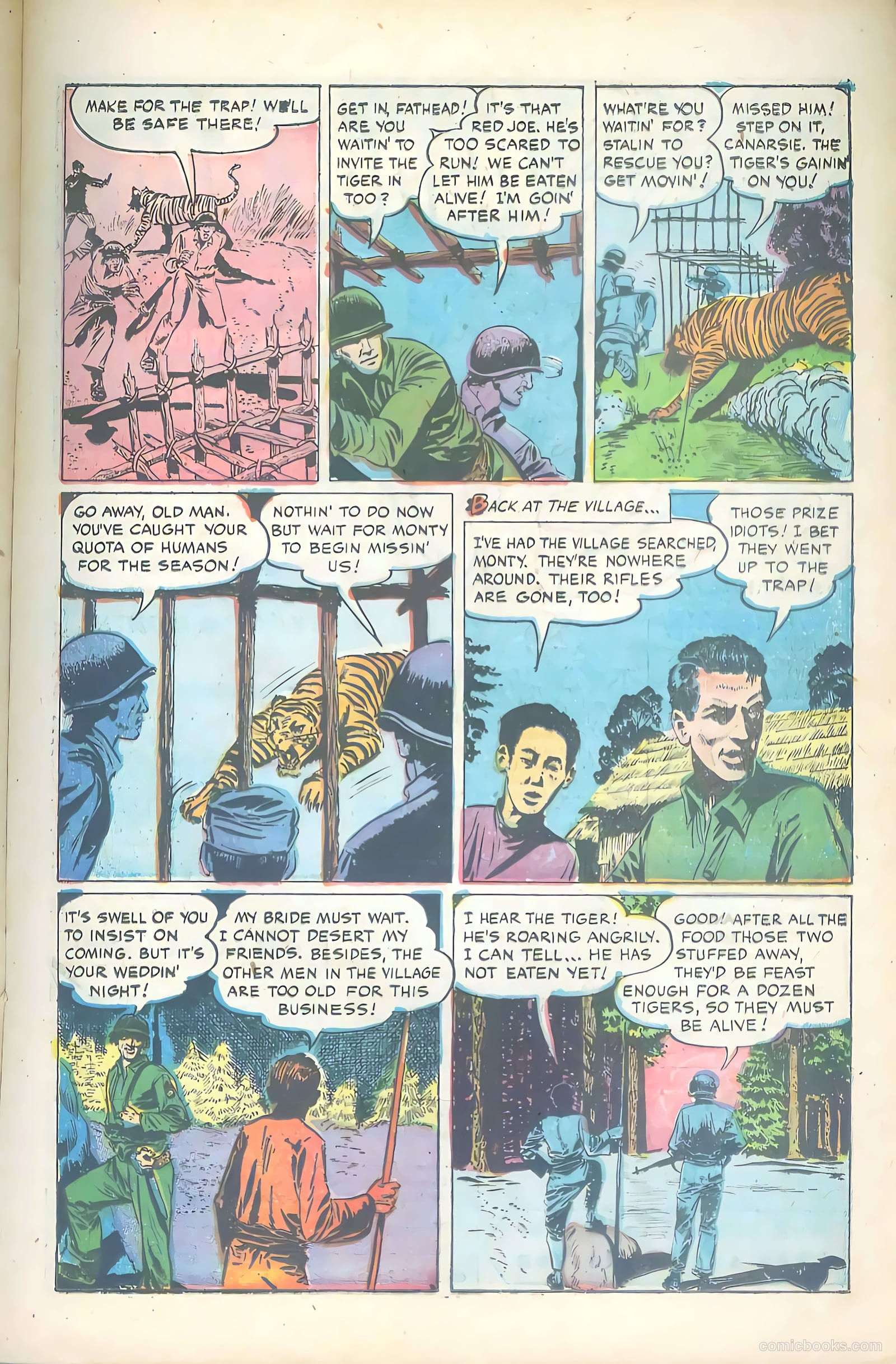 Tell It to the Marines #8 (1954) — page 17 of 36