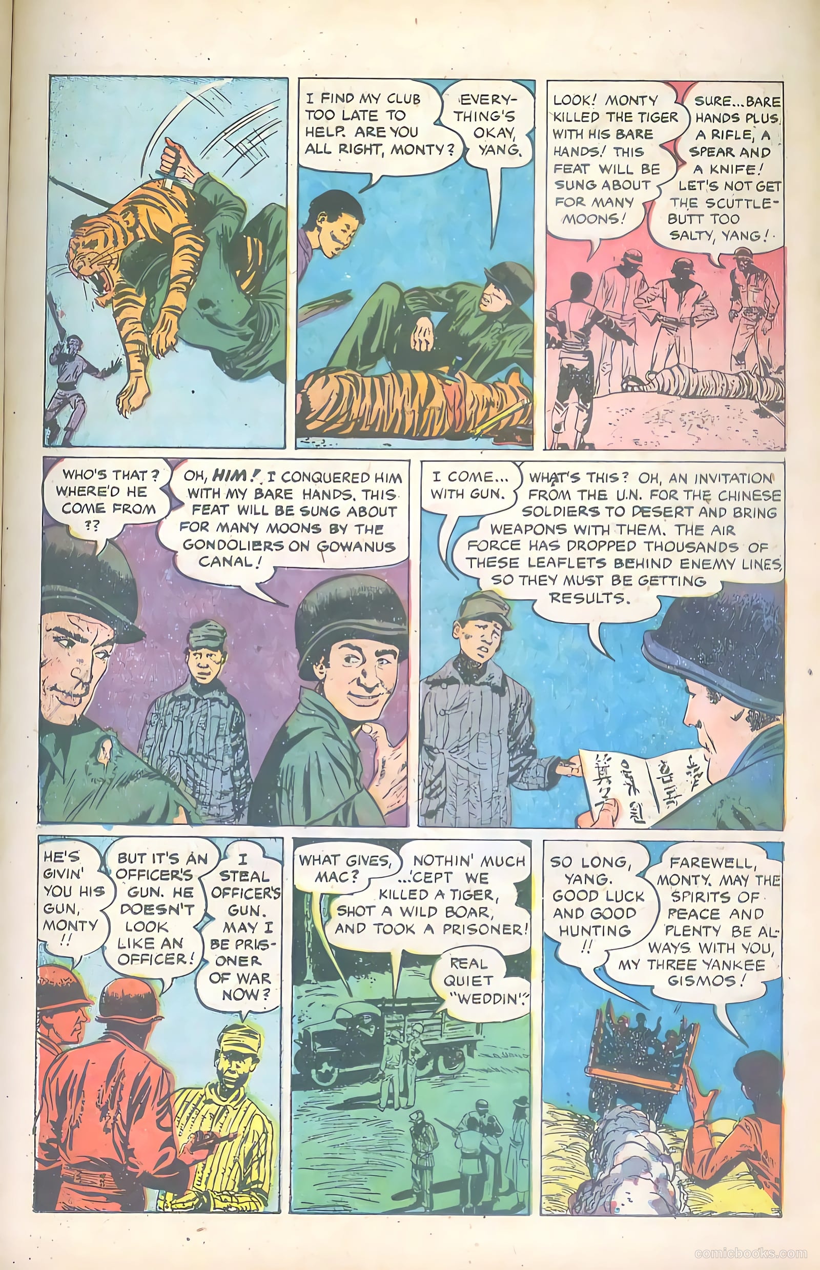 Tell It to the Marines #8 (1954) — page 21 of 36