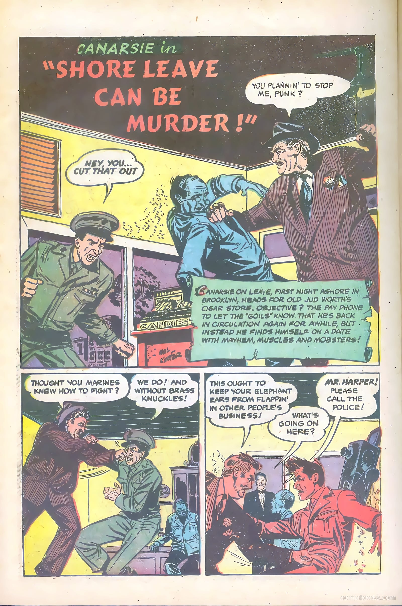 Tell It to the Marines #8 (1954) — page 24 of 36