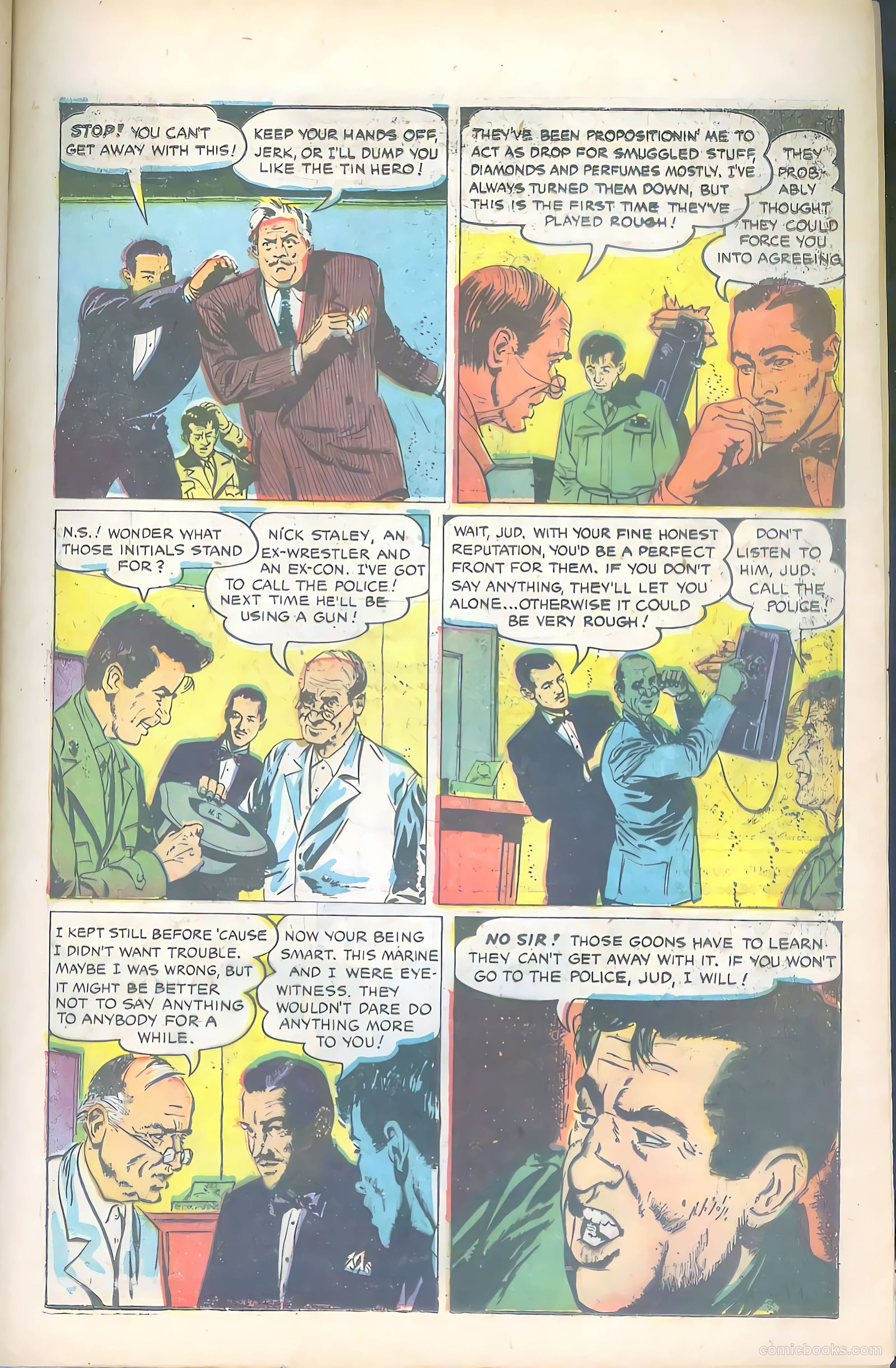 Tell It to the Marines #8 (1954) — page 25 of 36