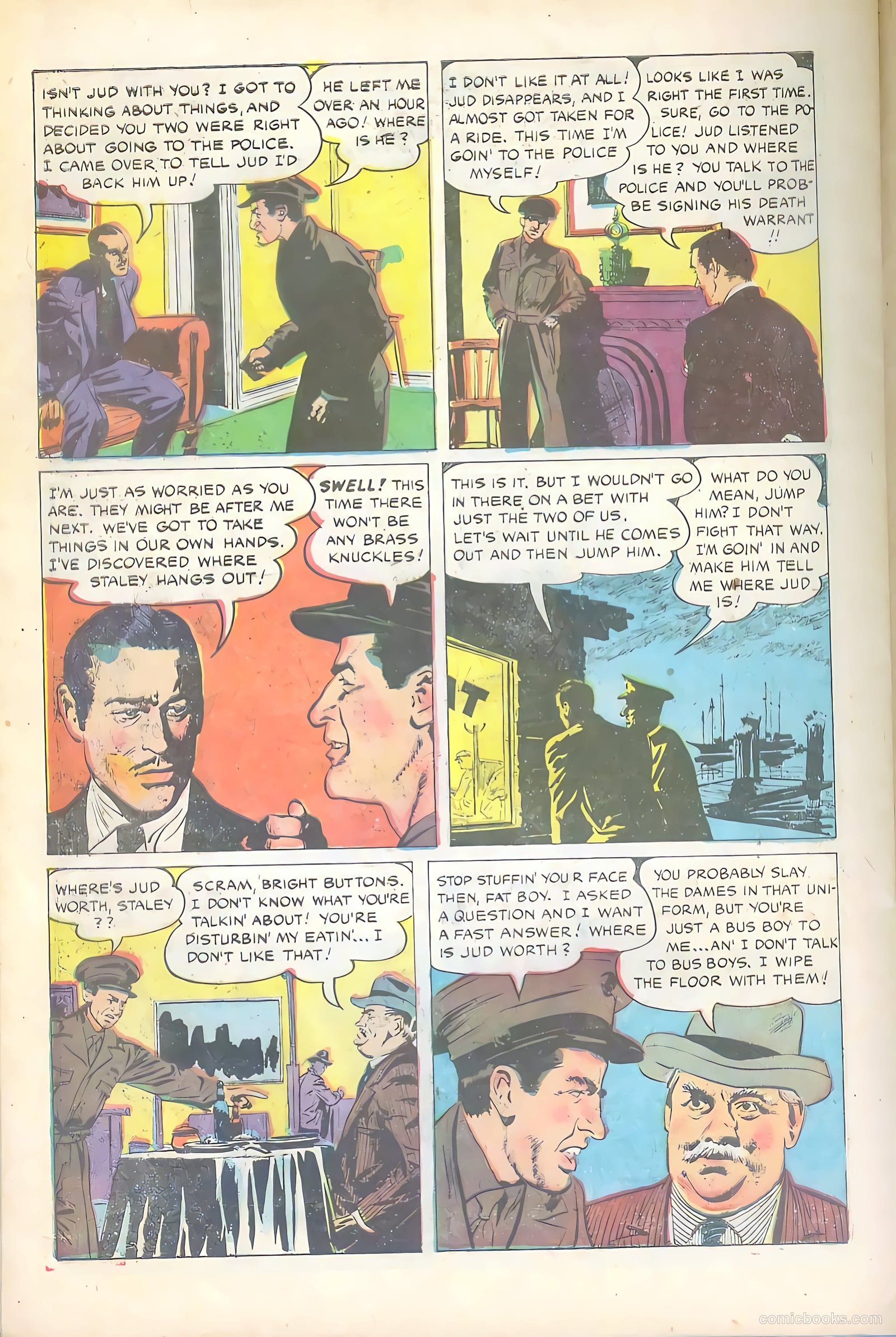 Tell It to the Marines #8 (1954) — page 28 of 36