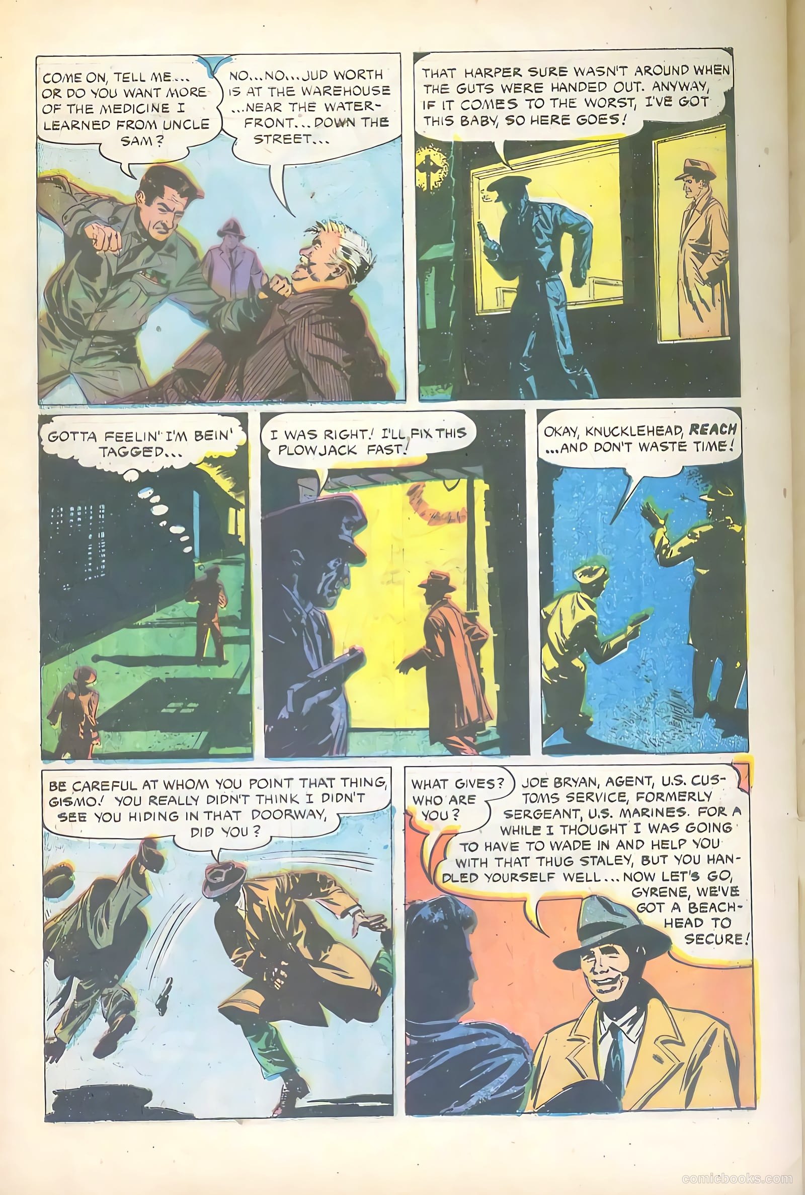 Tell It to the Marines #8 (1954) — page 30 of 36