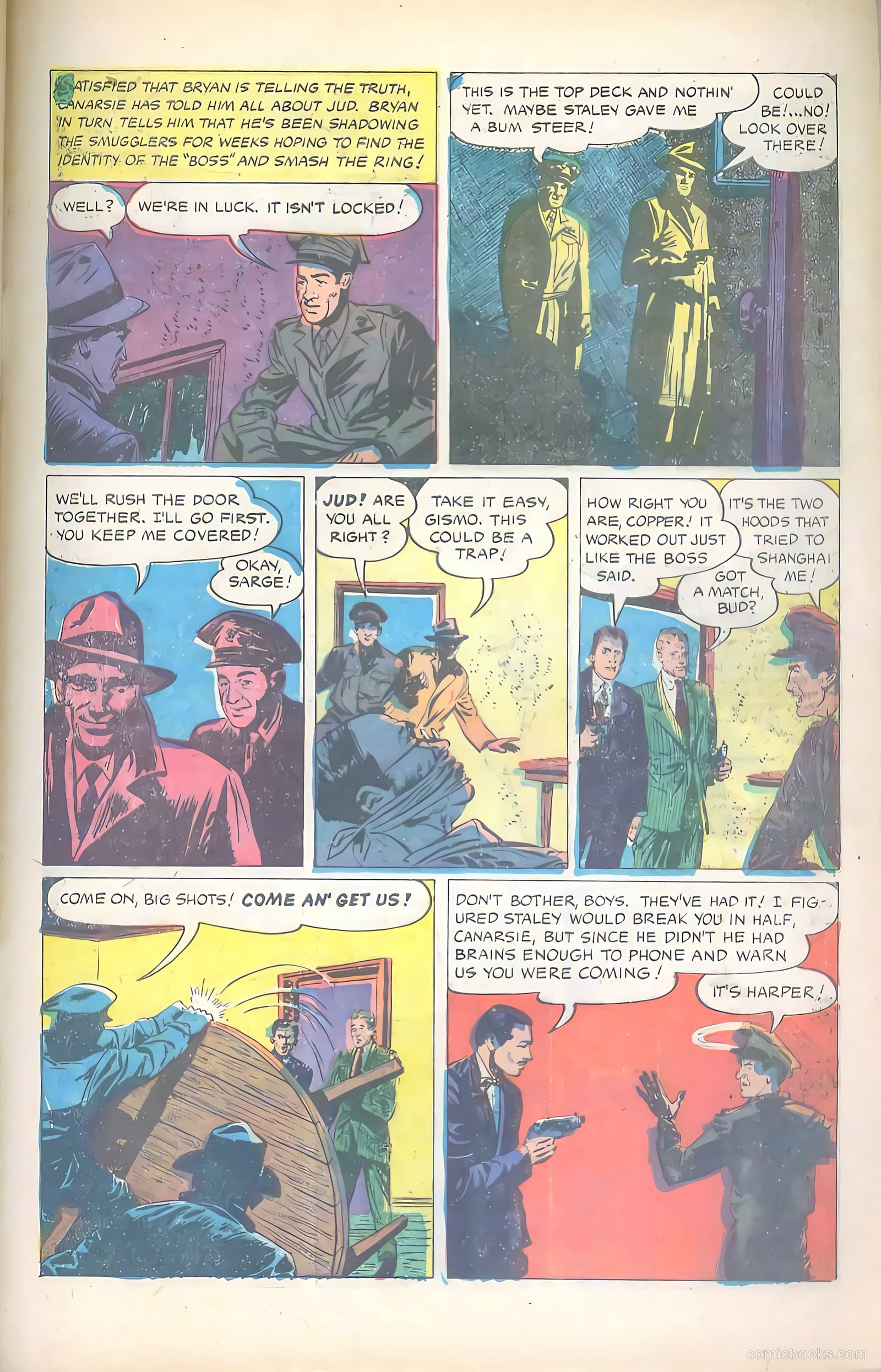 Tell It to the Marines #8 (1954) — page 31 of 36