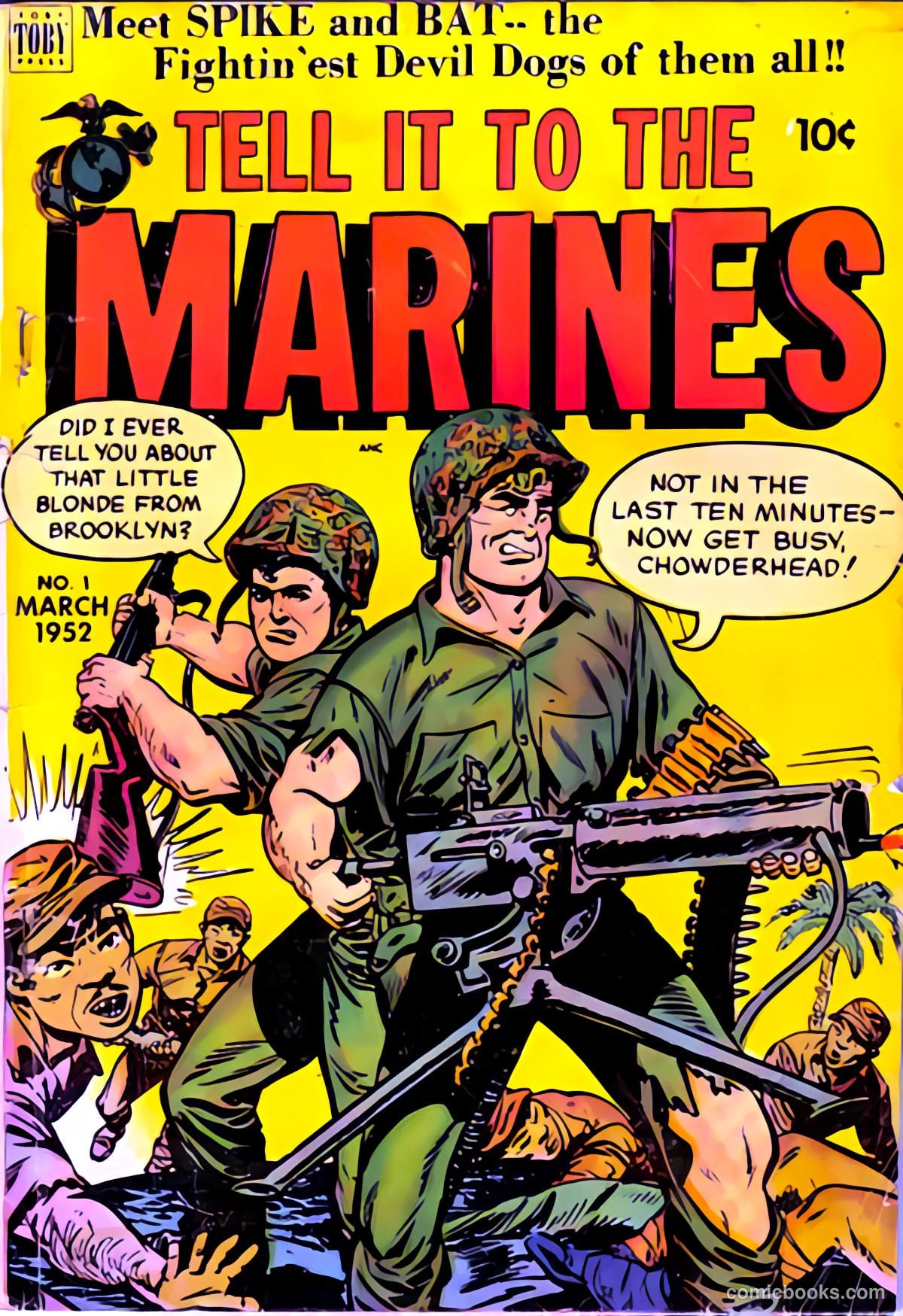 Tell It to the Marines #9 cover