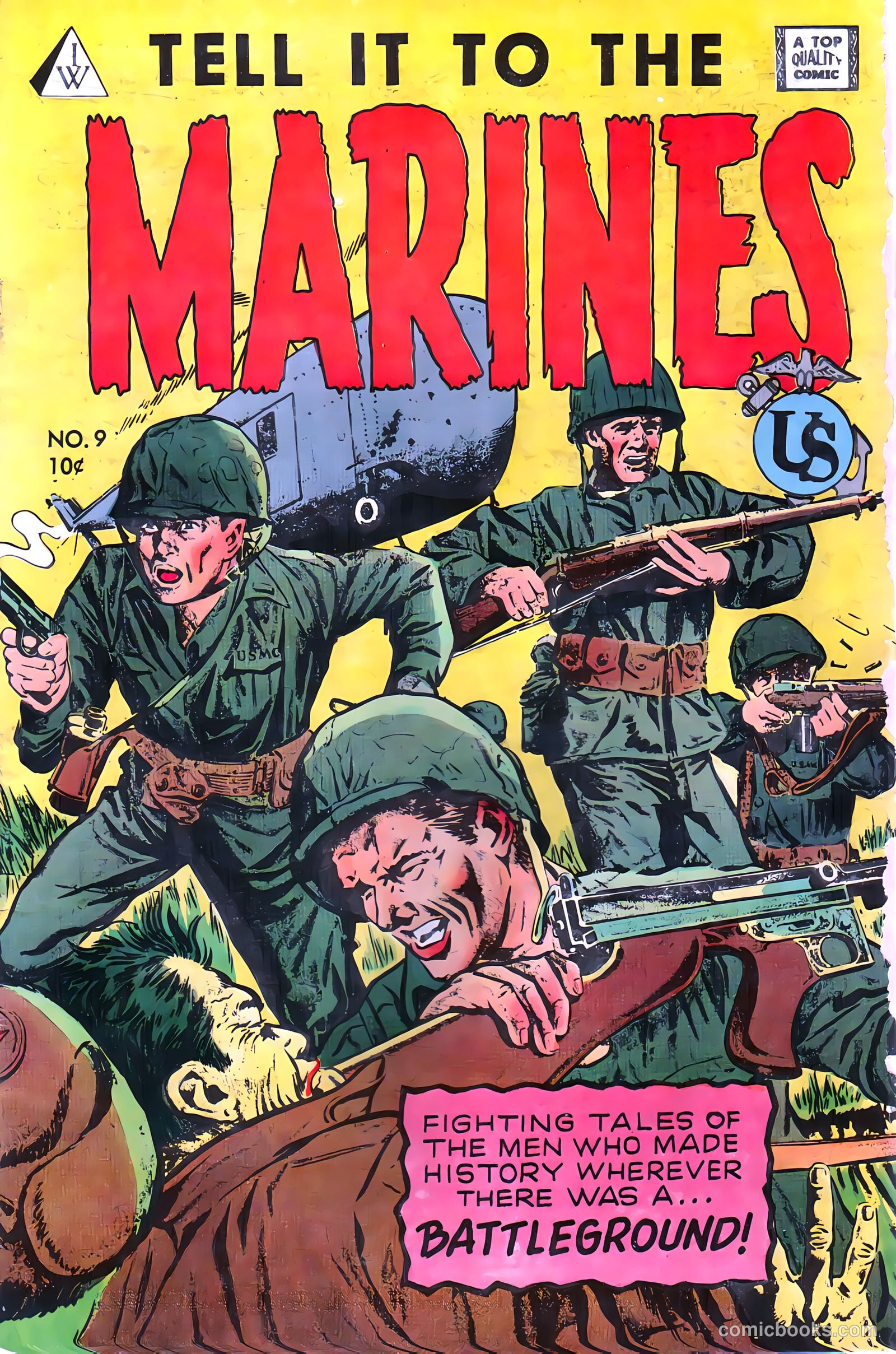 Tell It to the Marines #9 (1958) — page 2 of 37