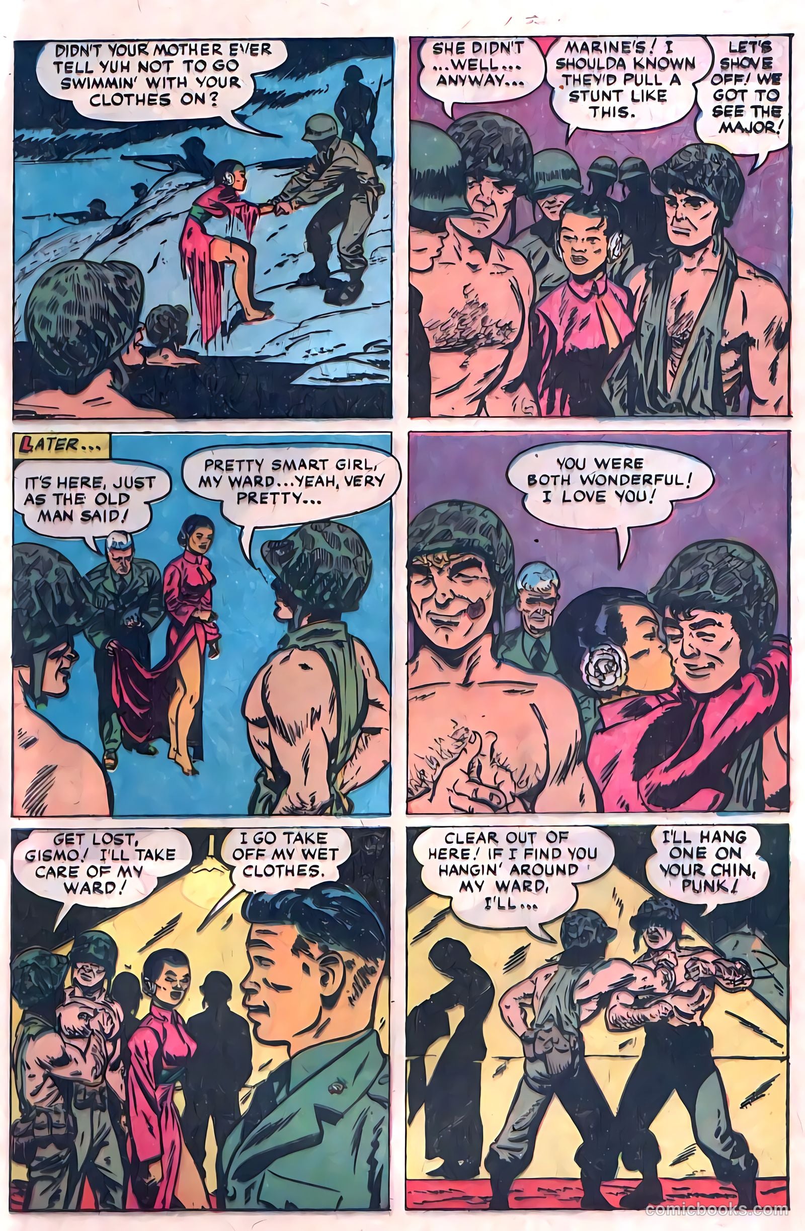Tell It to the Marines #9 (1958) — page 14 of 37
