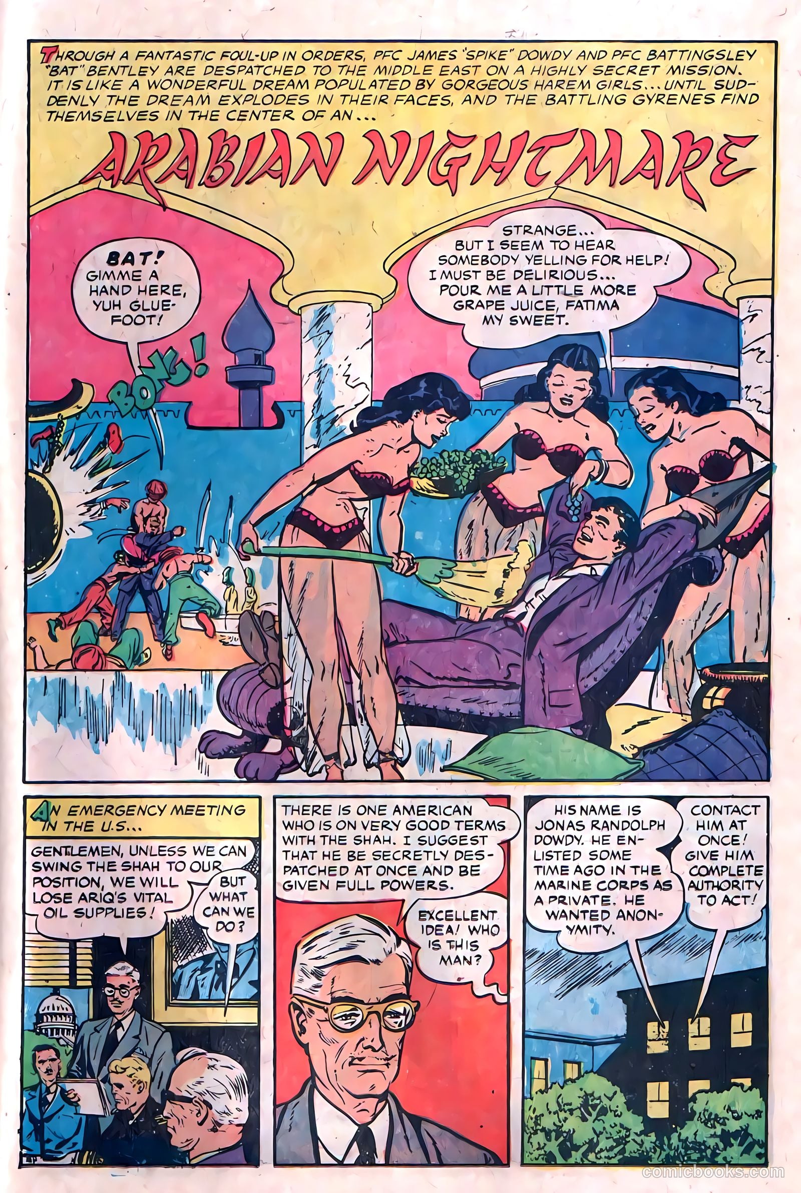 Tell It to the Marines #9 (1958) — page 16 of 37