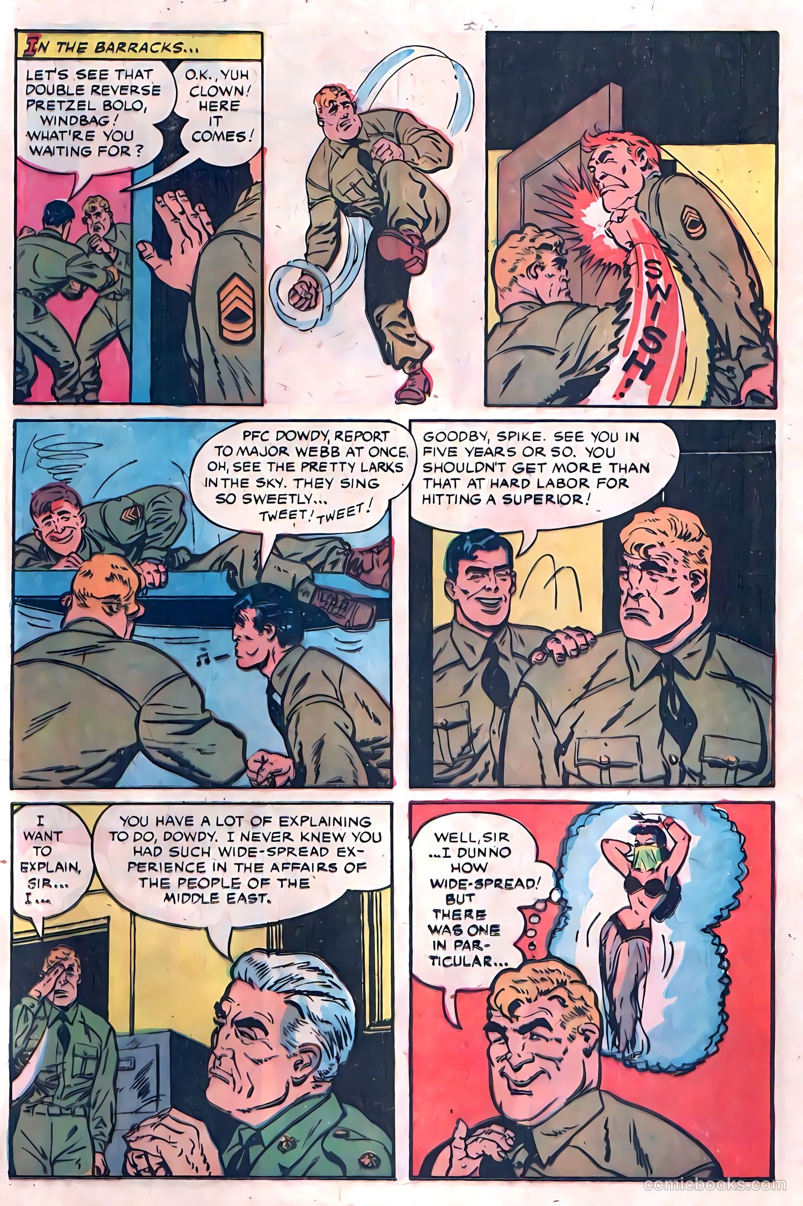 Tell It to the Marines #9 (1958) — page 18 of 37
