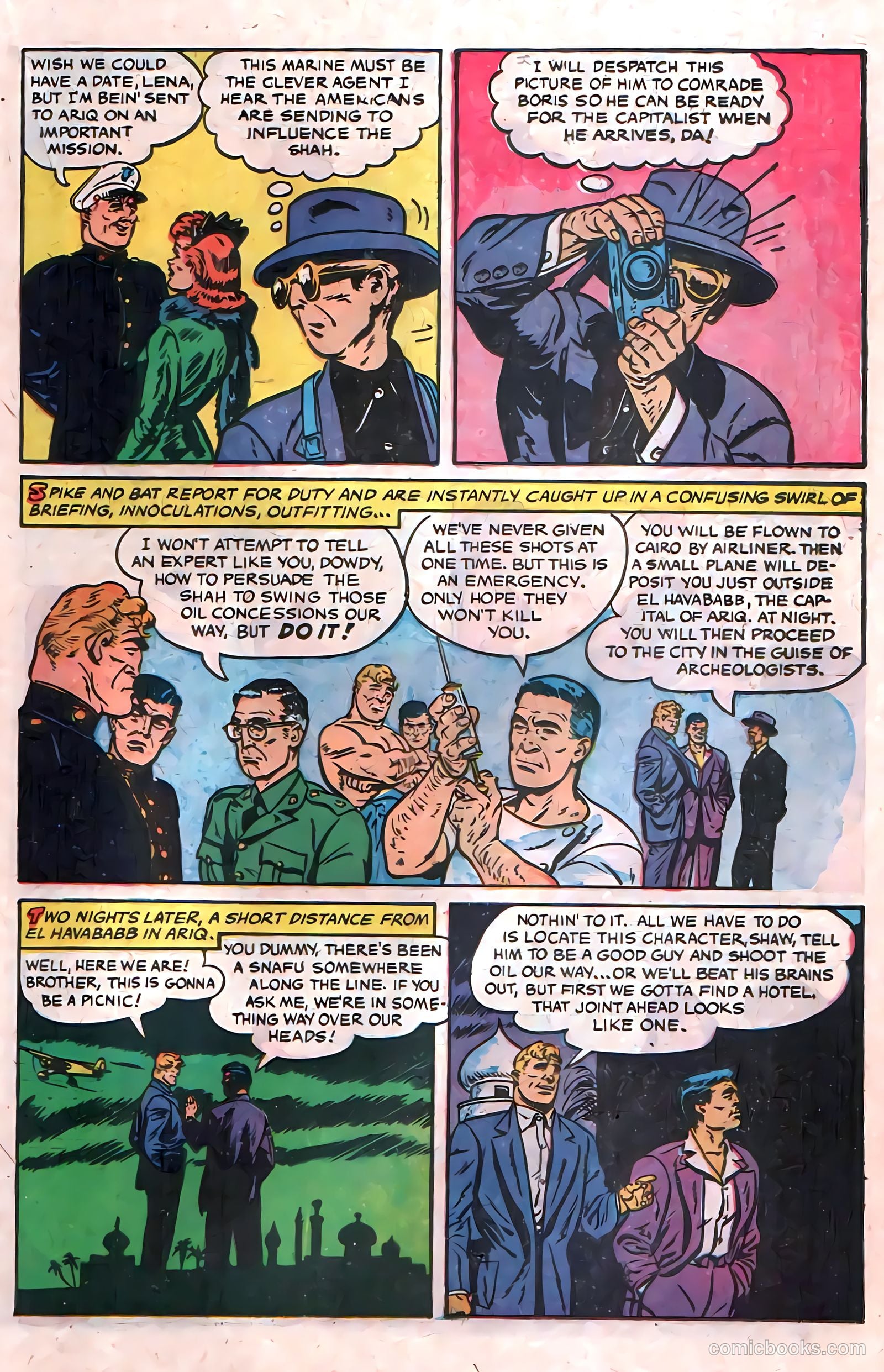 Tell It to the Marines #9 (1958) — page 20 of 37