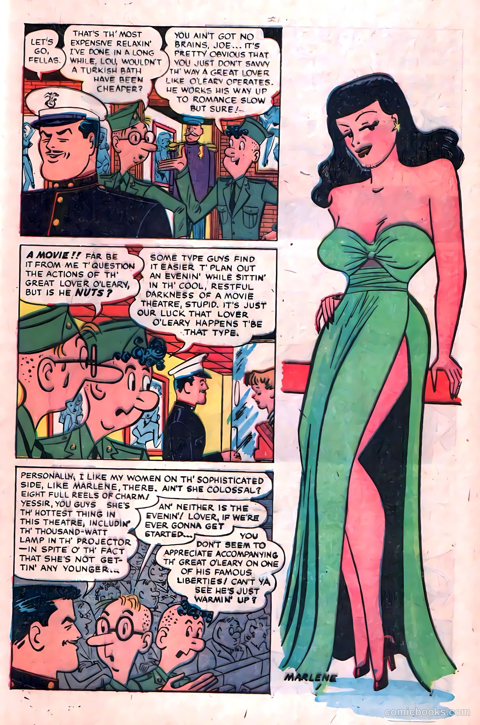 Tell It to the Marines #9 (1958) — page 34 of 37