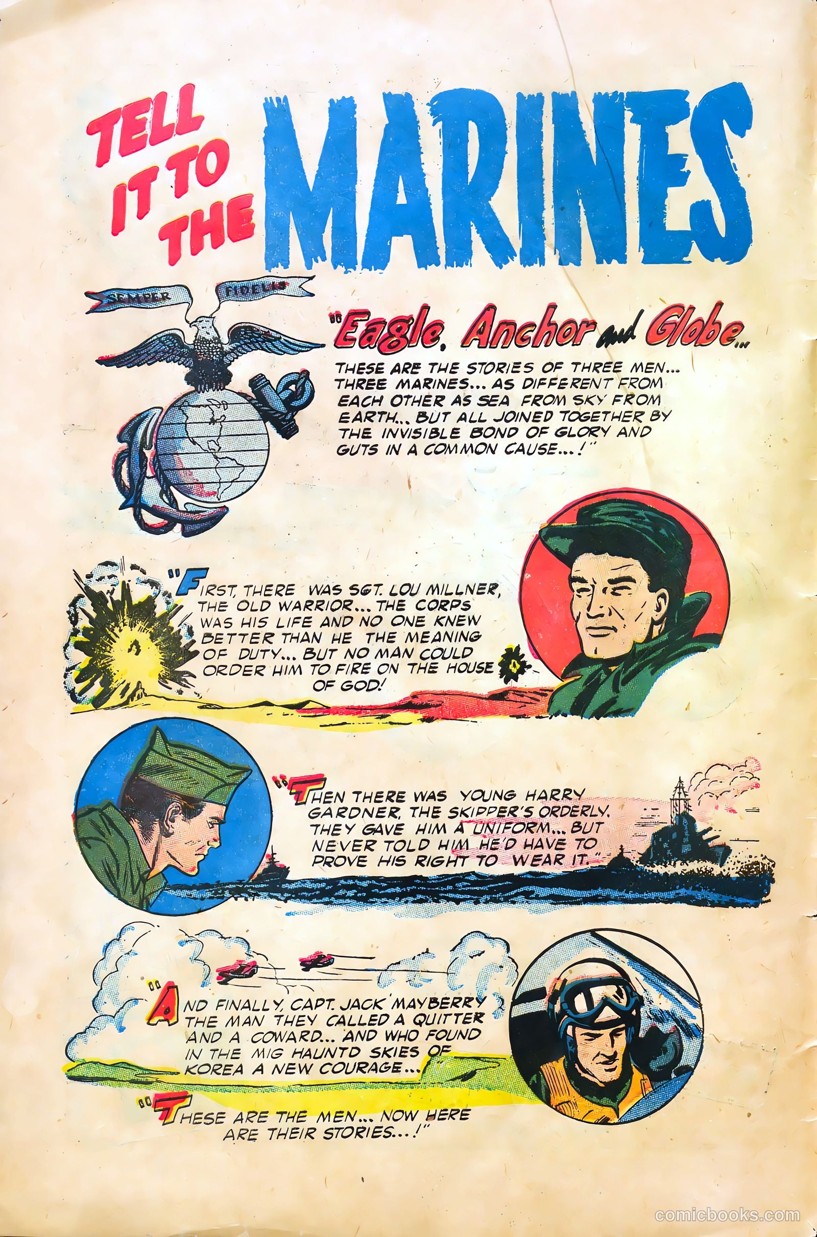 Tell It to the Marines #9 (1954) — page 4 of 36