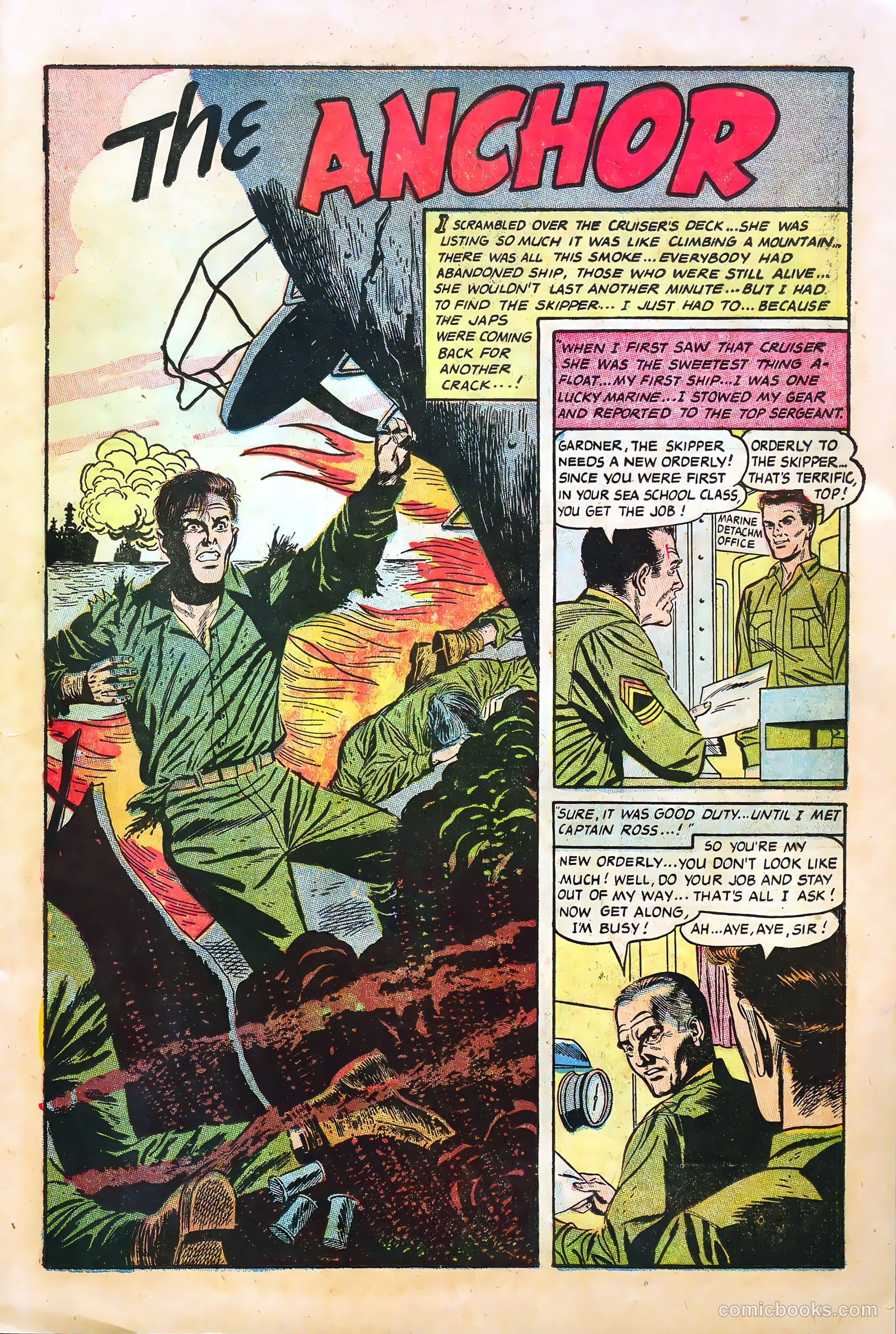 Tell It to the Marines #9 (1954) — page 13 of 36