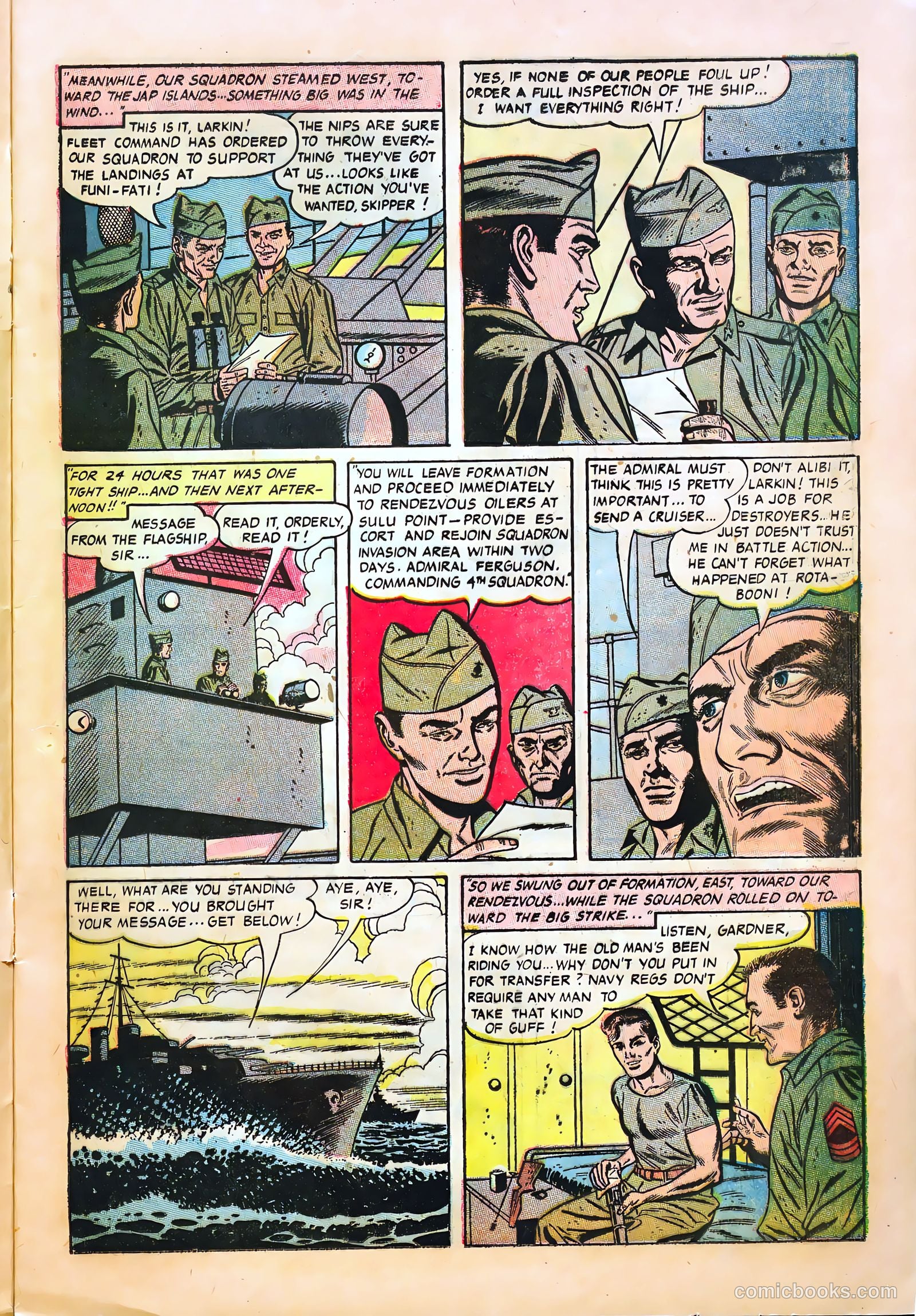 Tell It to the Marines #9 (1954) — page 15 of 36