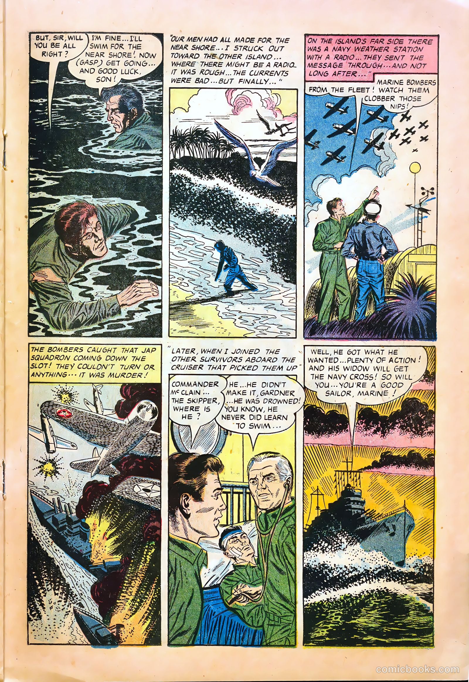 Tell It to the Marines #9 (1954) — page 21 of 36