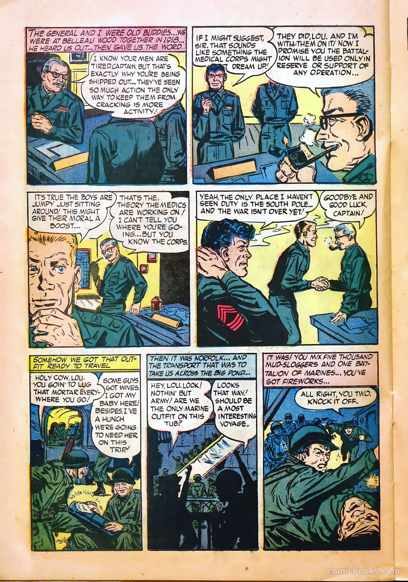 Tell It to the Marines #9 (1954) — page 26 of 36
