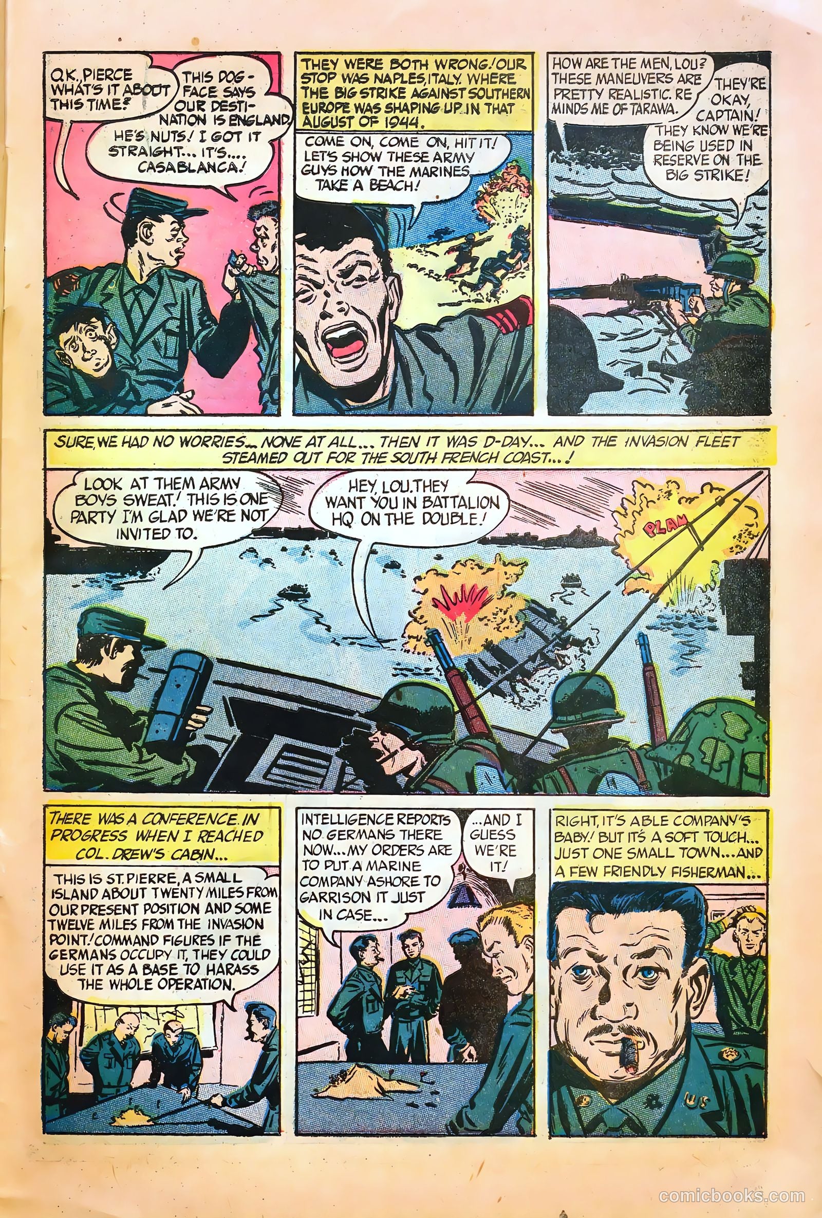 Tell It to the Marines #9 (1954) — page 27 of 36