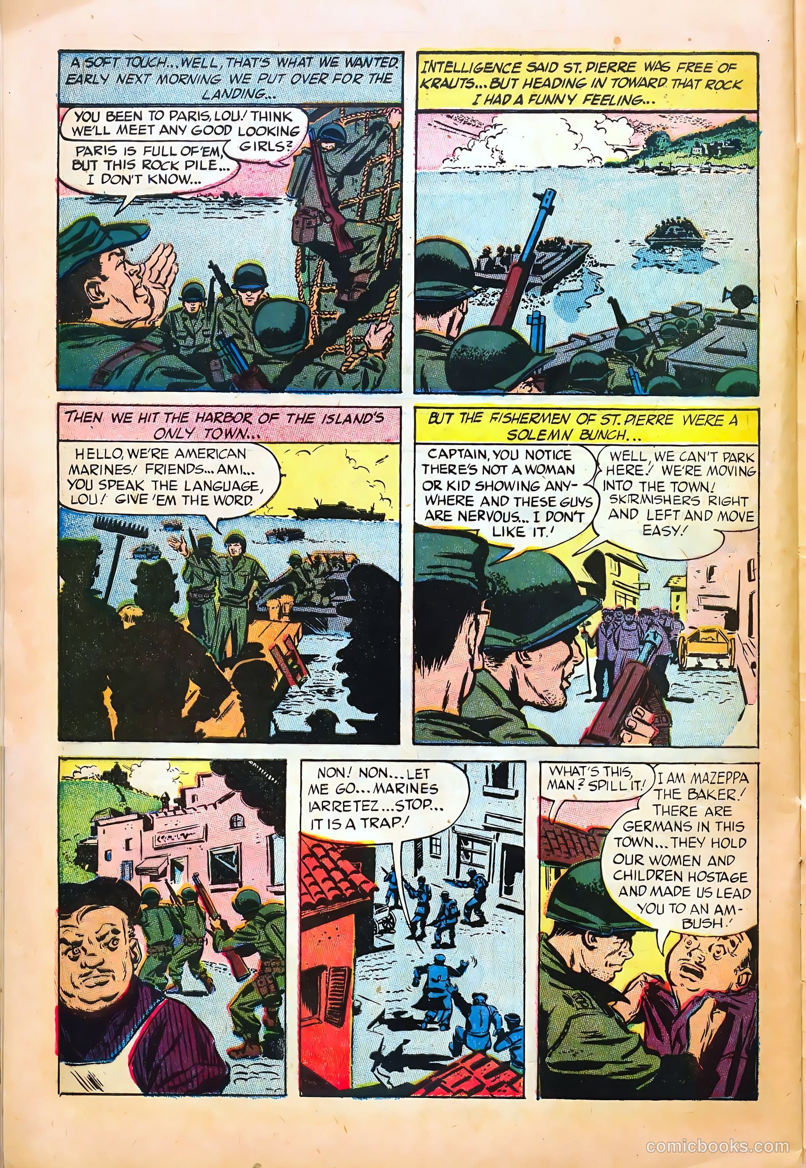 Tell It to the Marines #9 (1954) — page 28 of 36