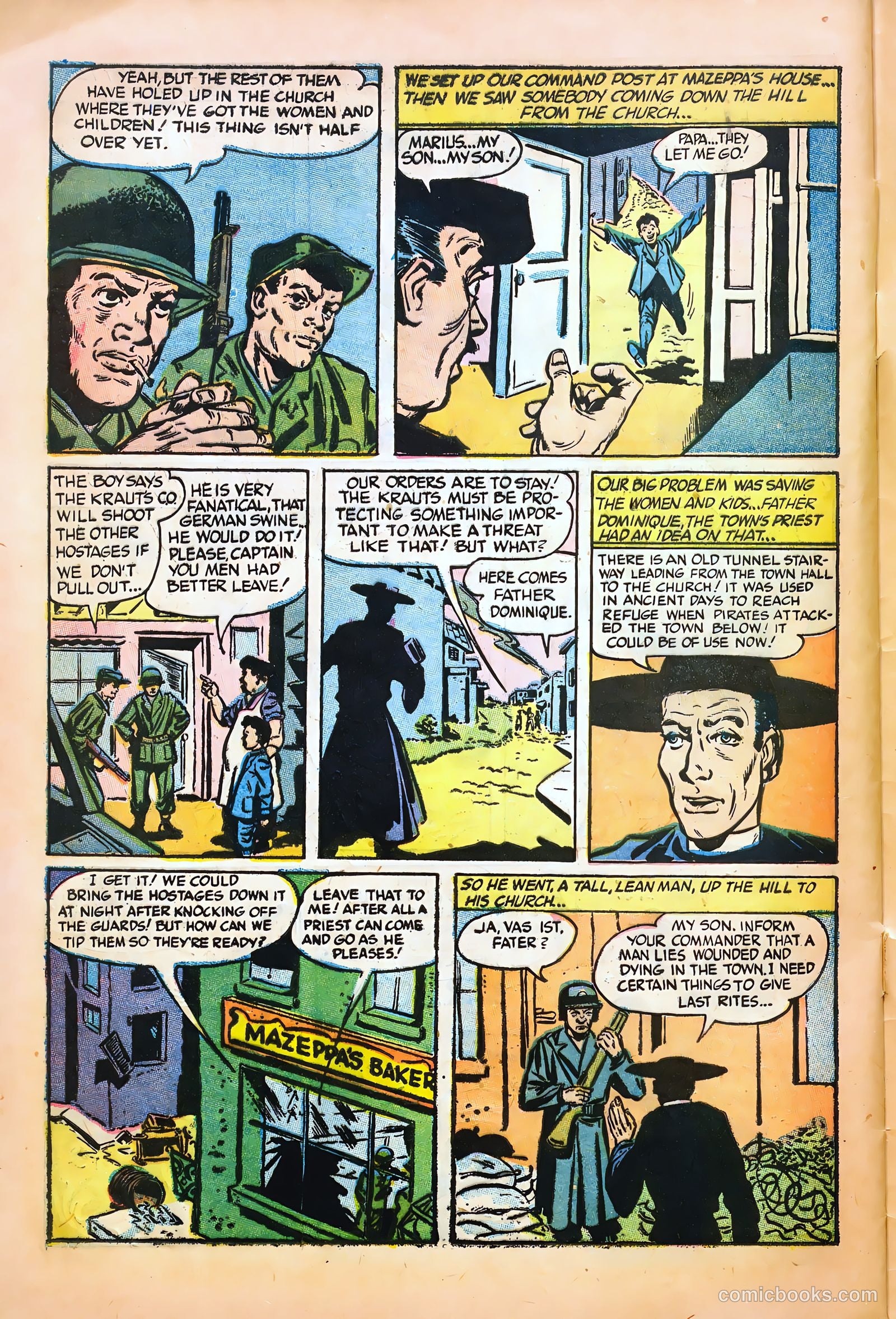 Tell It to the Marines #9 (1954) — page 30 of 36