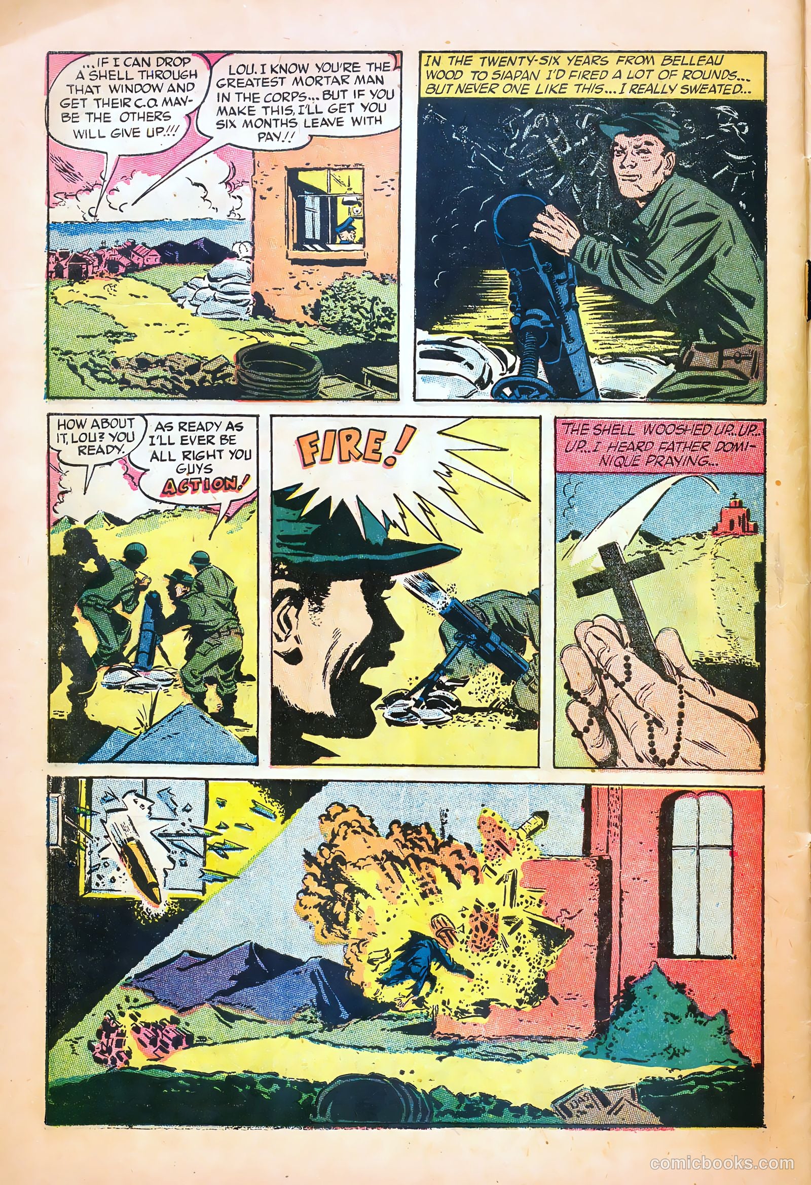 Tell It to the Marines #9 (1954) — page 32 of 36