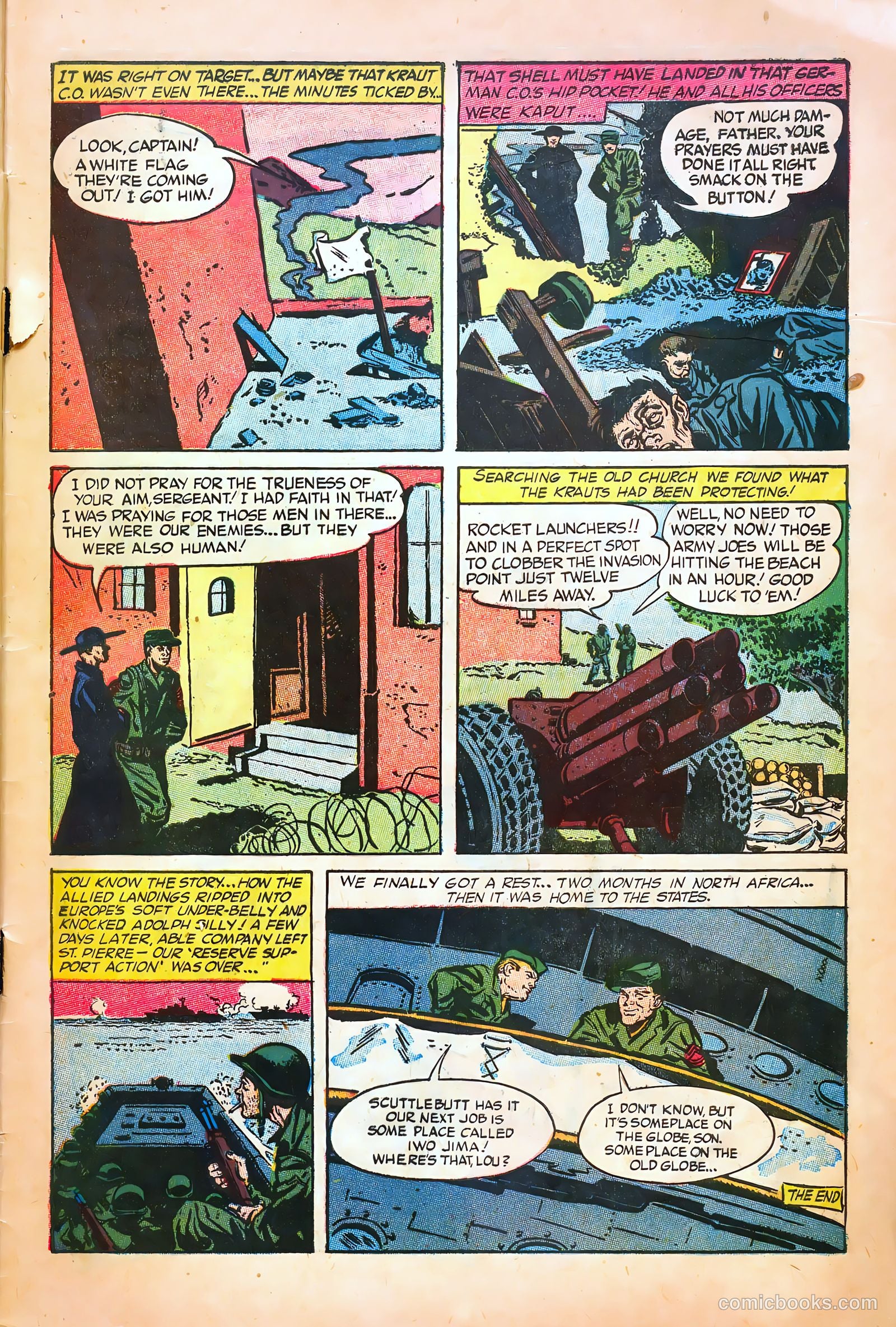 Tell It to the Marines #9 (1954) — page 33 of 36