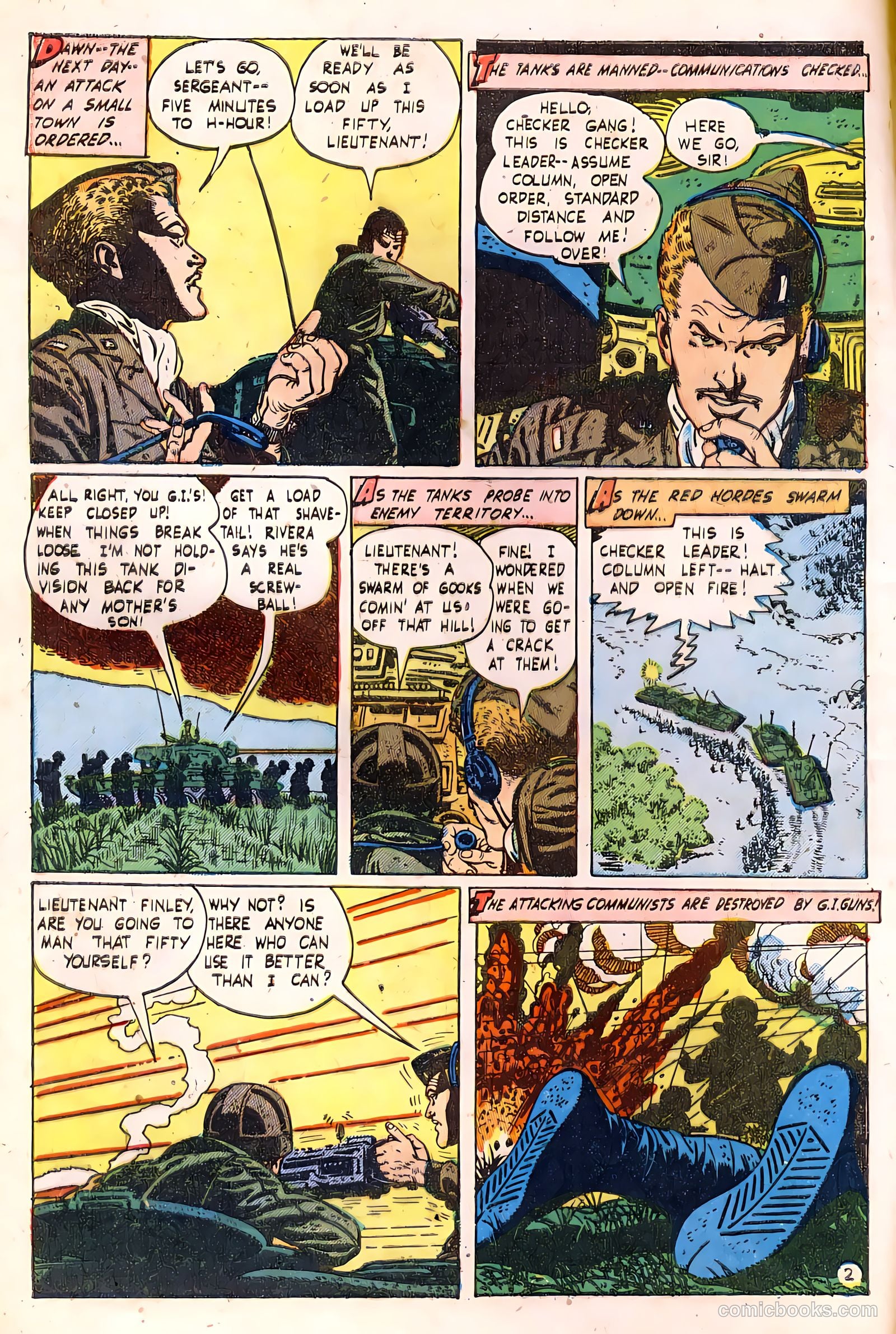 Battlefront #5 (1952) — page 5 of 37