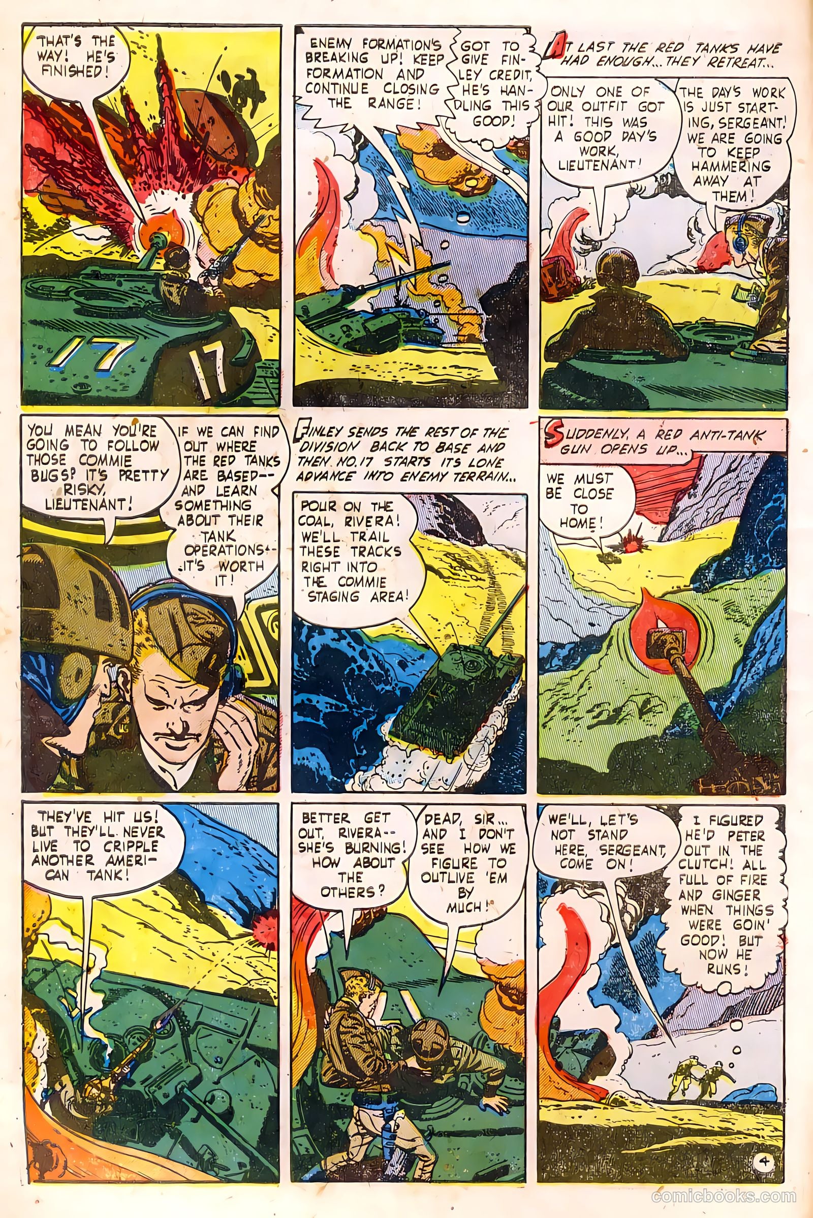 Battlefront #5 (1952) — page 7 of 37