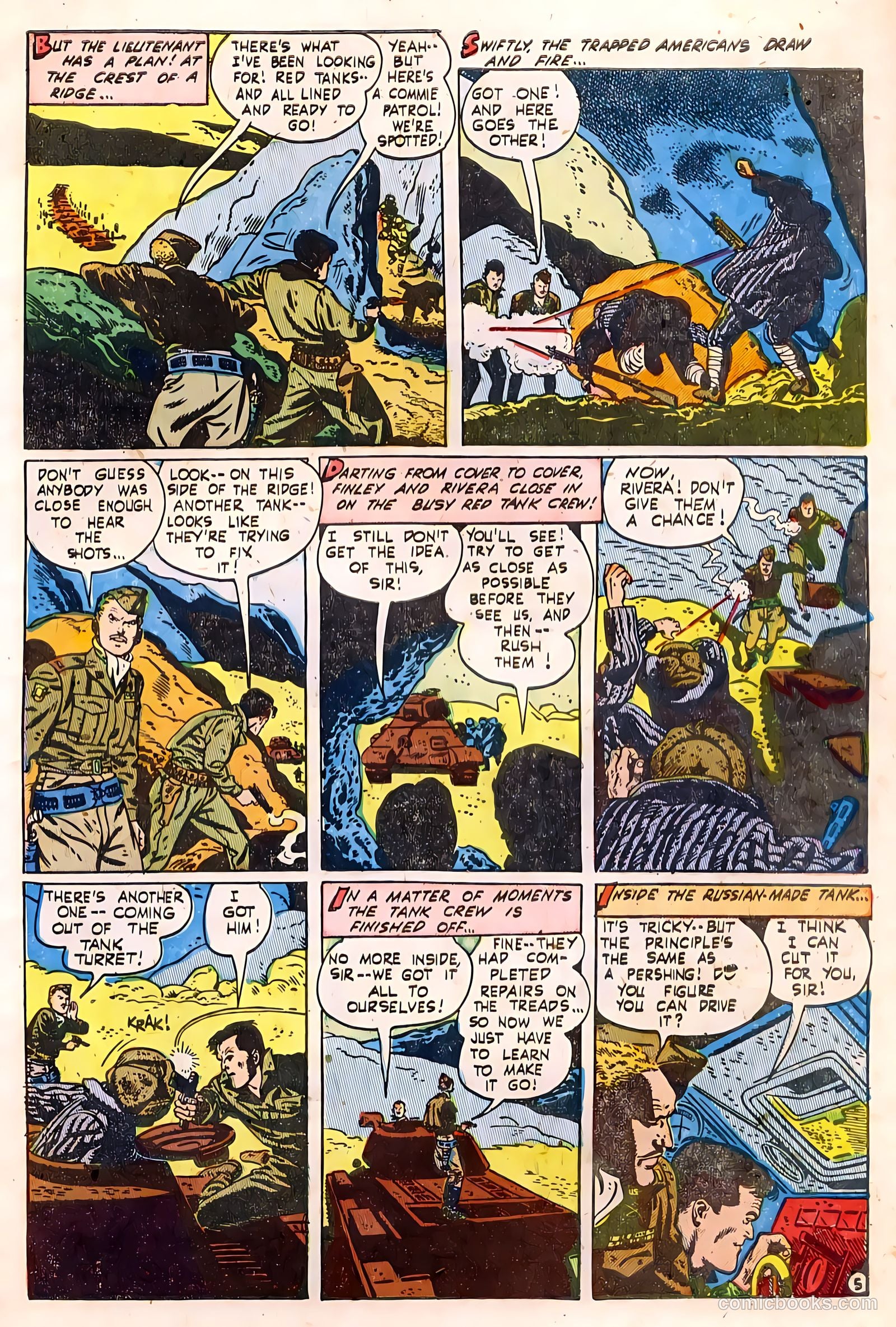 Battlefront #5 (1952) — page 8 of 37