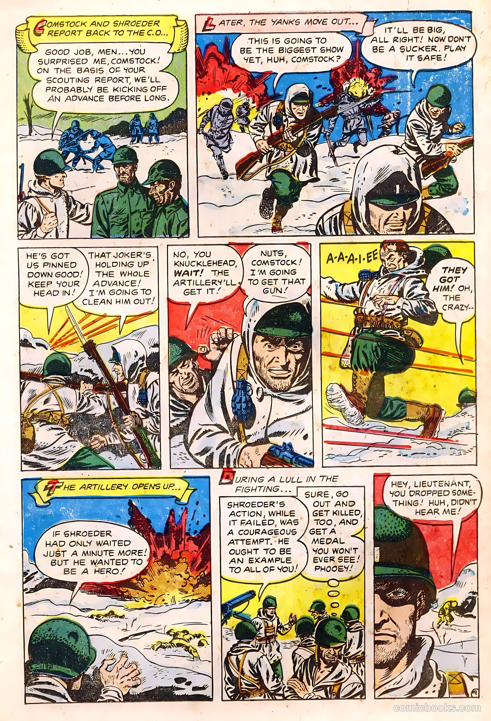 Battlefront #5 (1952) — page 16 of 37