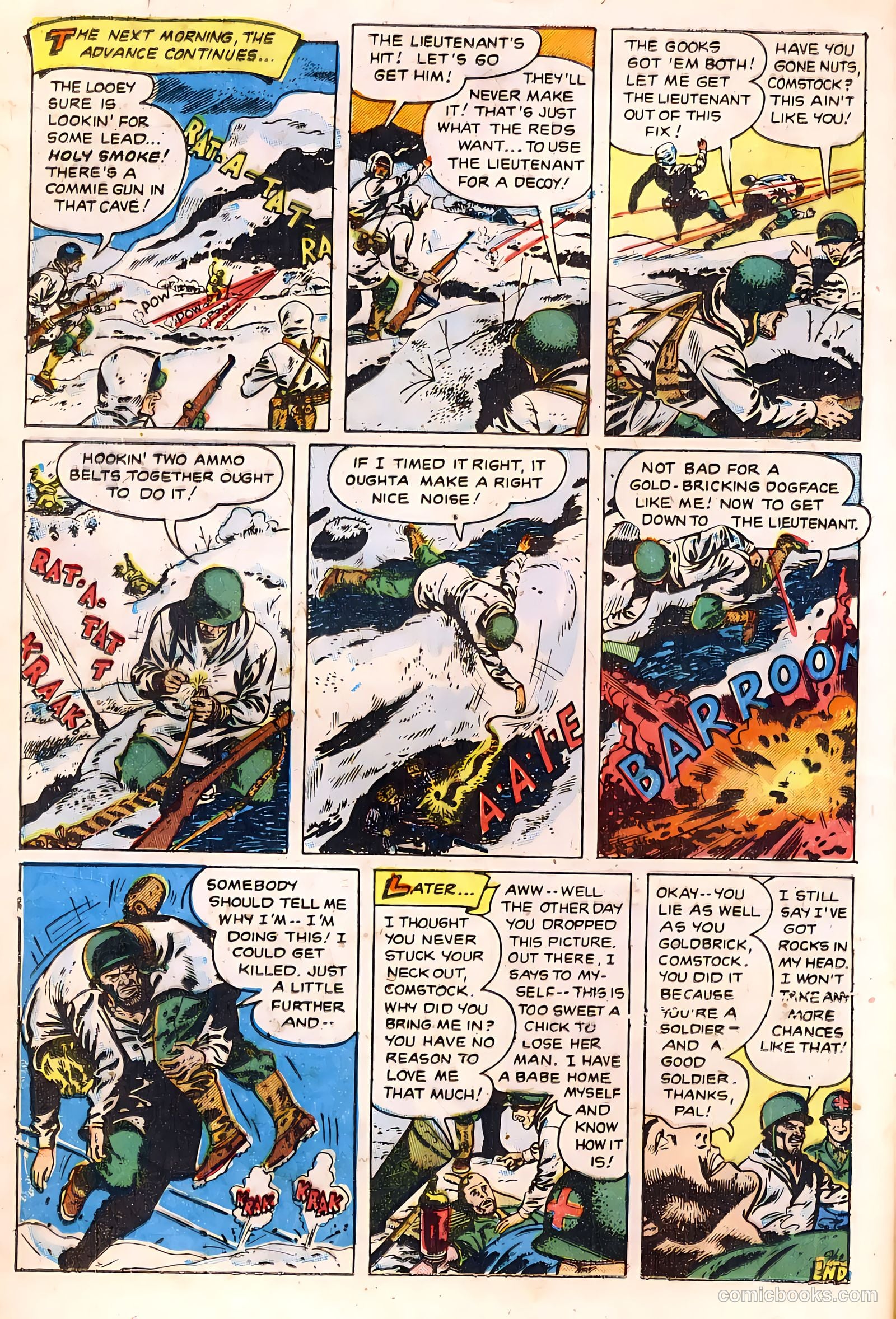 Battlefront #5 (1952) — page 17 of 37