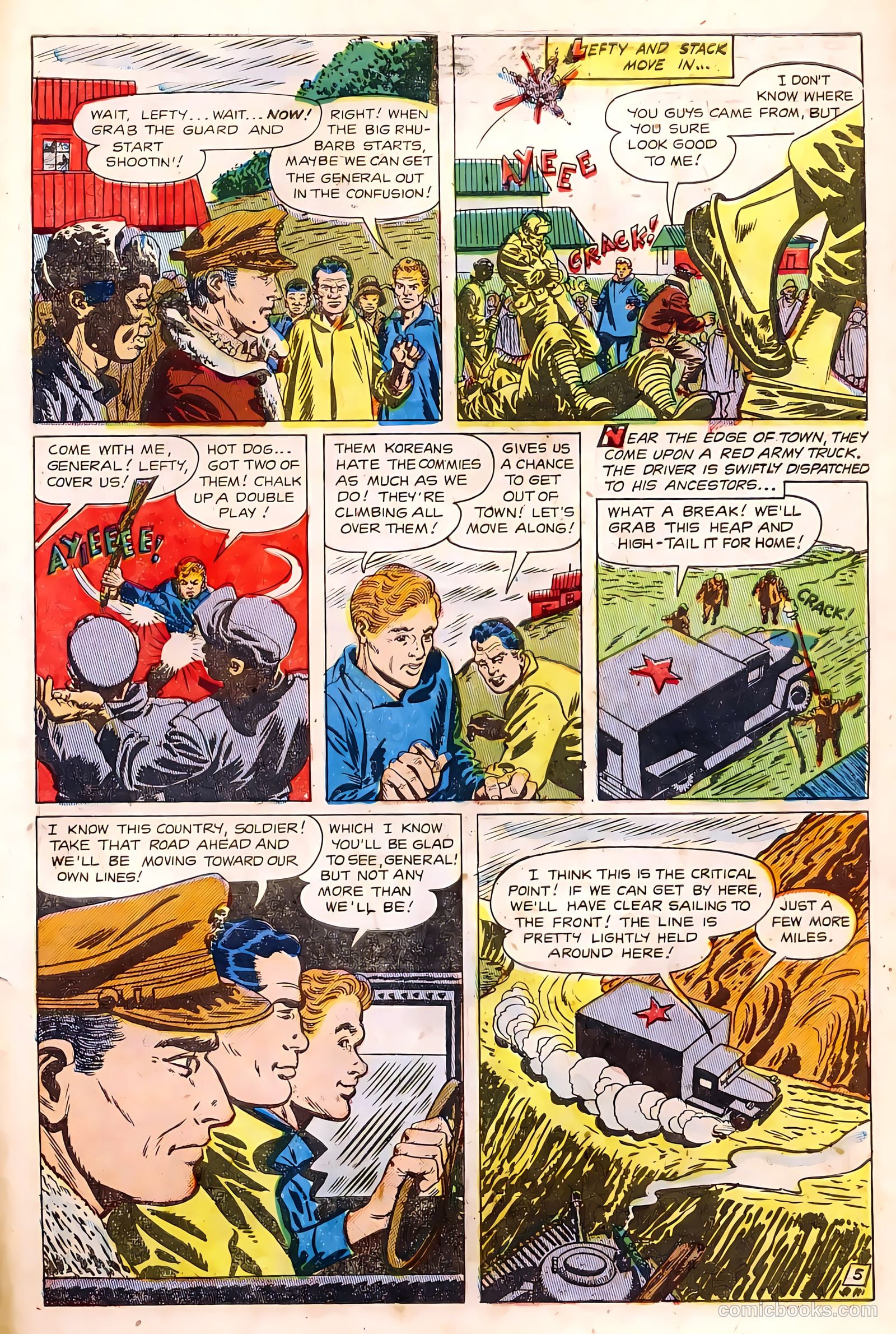 Battlefront #5 (1952) — page 32 of 37