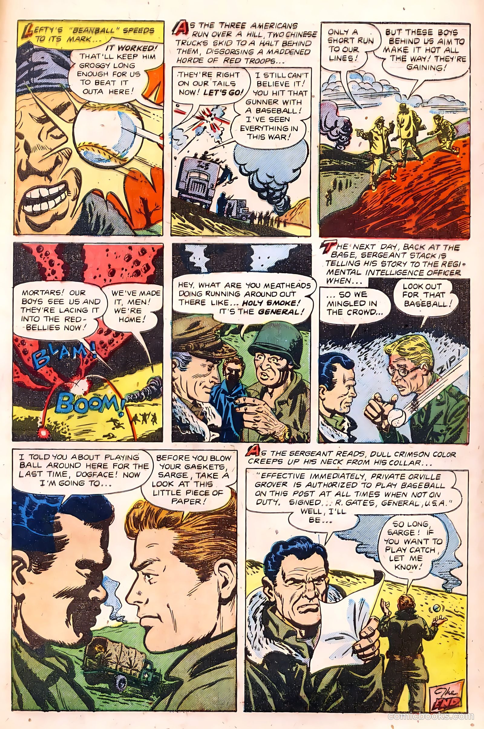 Battlefront #5 (1952) — page 34 of 37