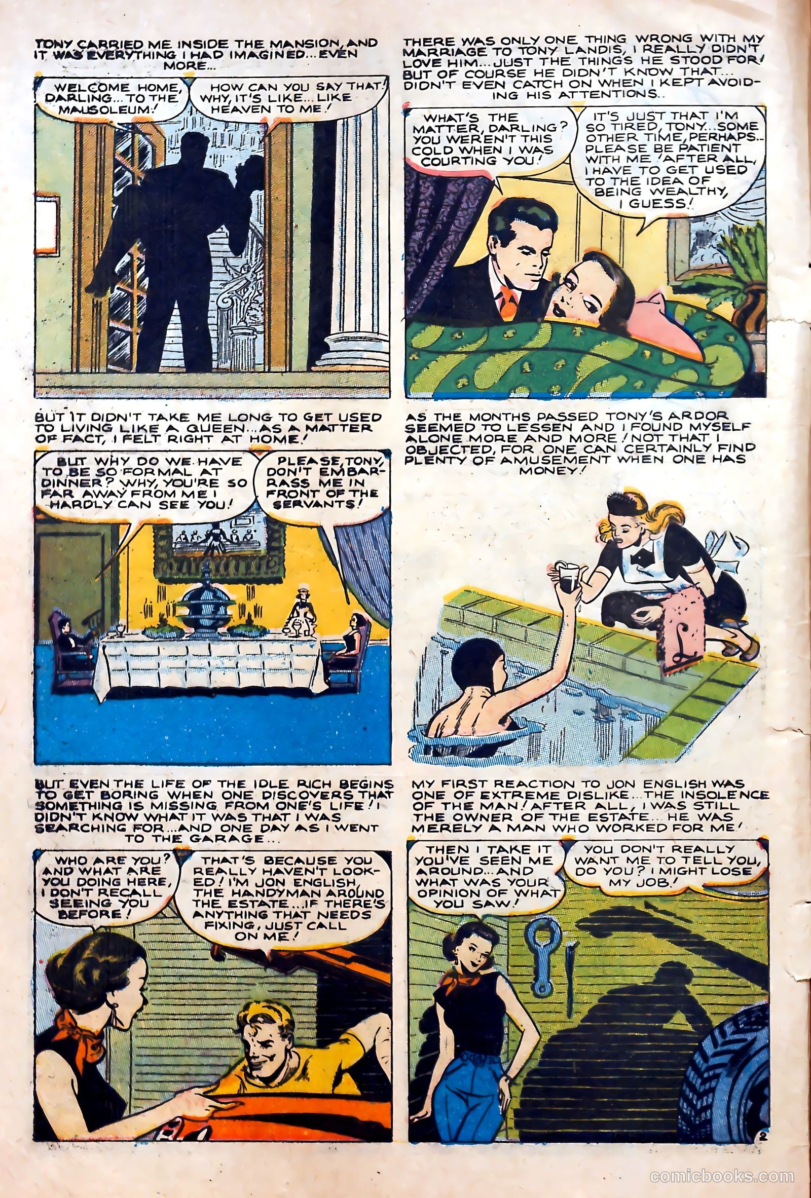 Tender Romance #1 (1953) — page 4 of 36