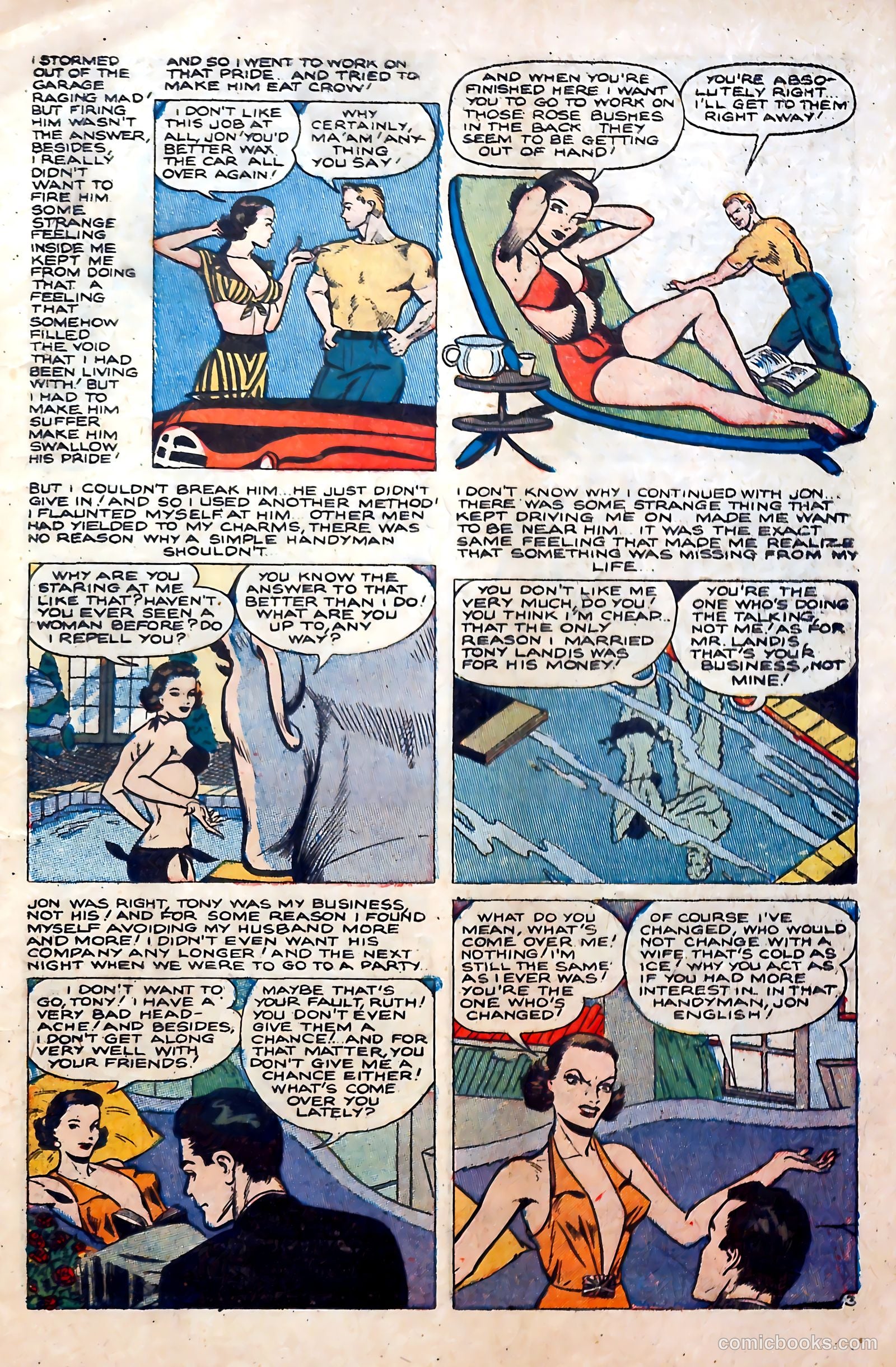 Tender Romance #1 (1953) — page 5 of 36