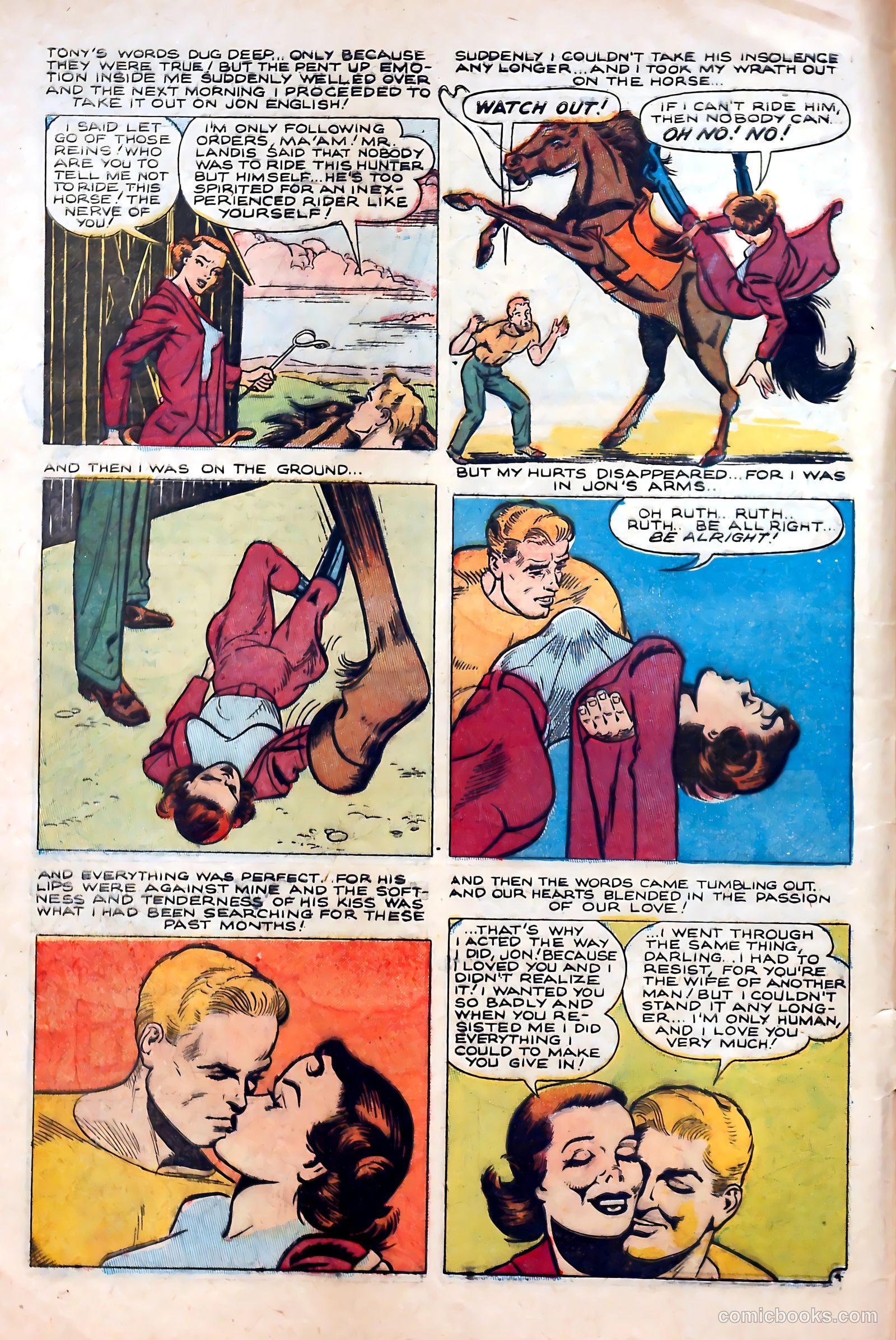 Tender Romance #1 (1953) — page 6 of 36