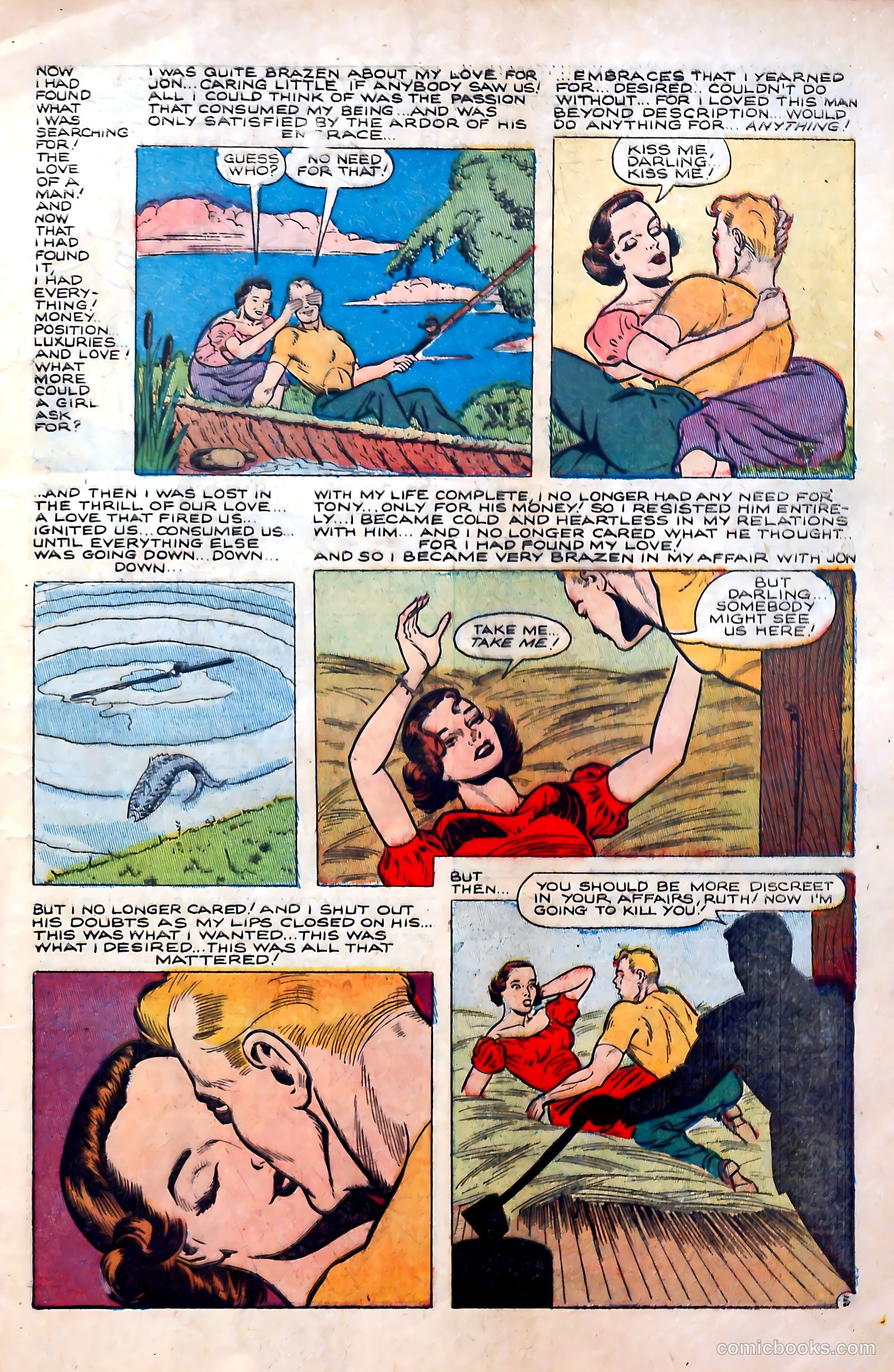Tender Romance #1 (1953) — page 7 of 36