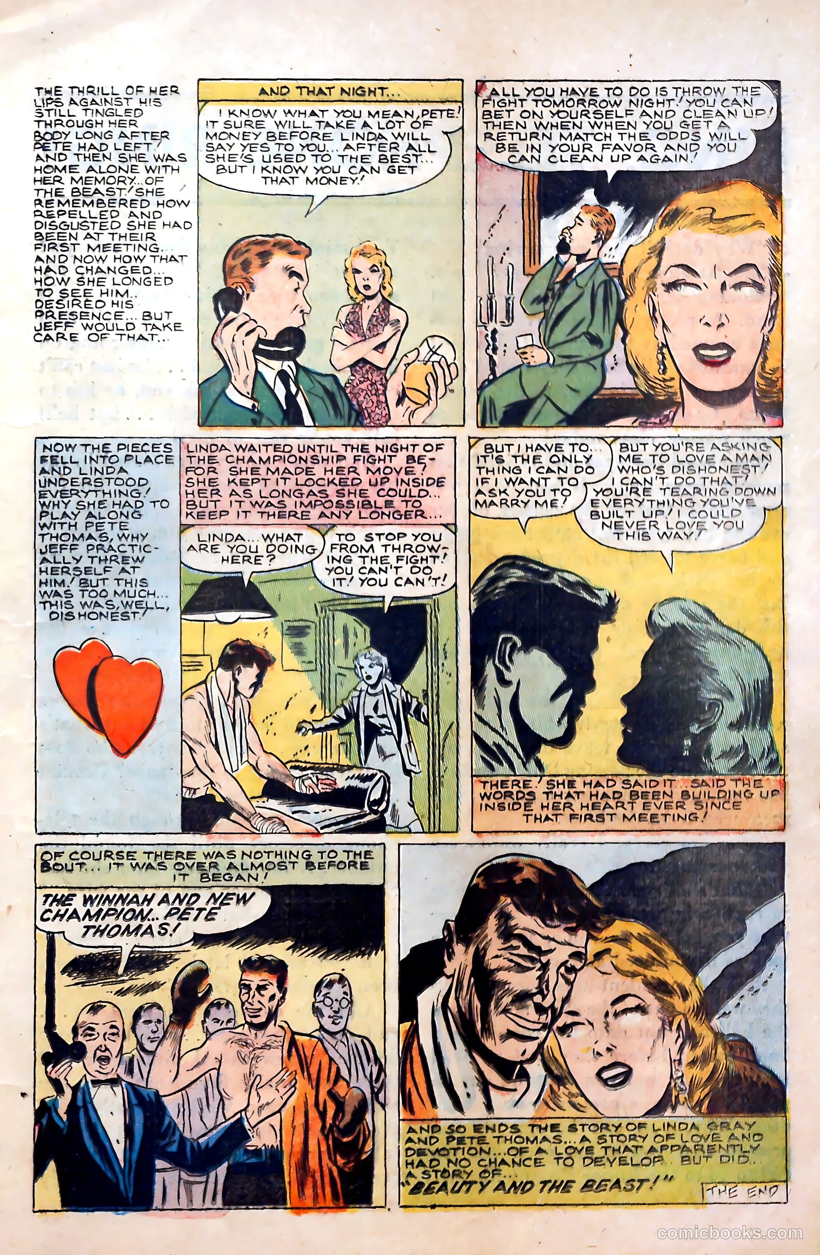 Tender Romance #1 (1953) — page 15 of 36
