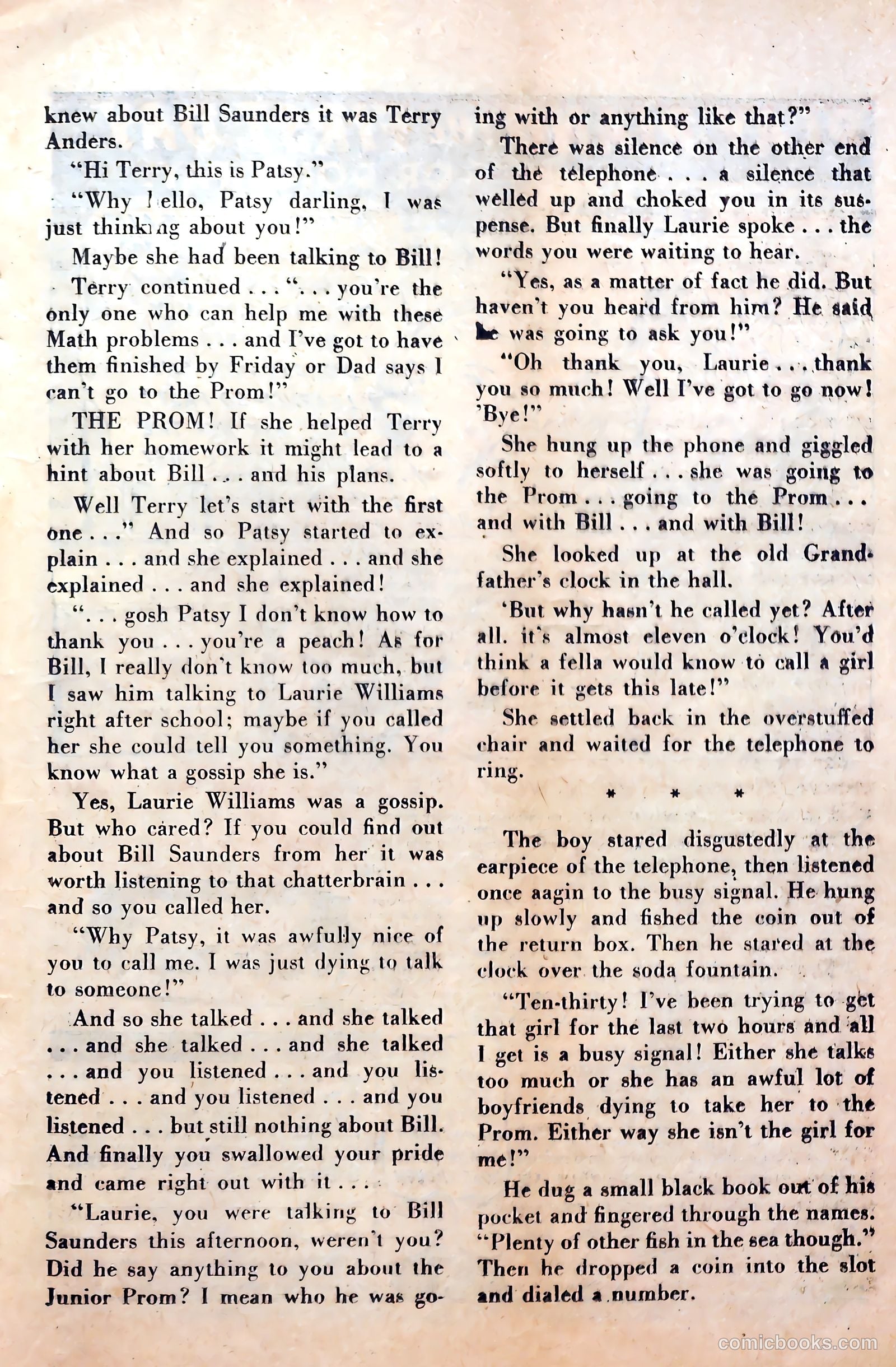 Tender Romance #1 (1953) — page 17 of 36