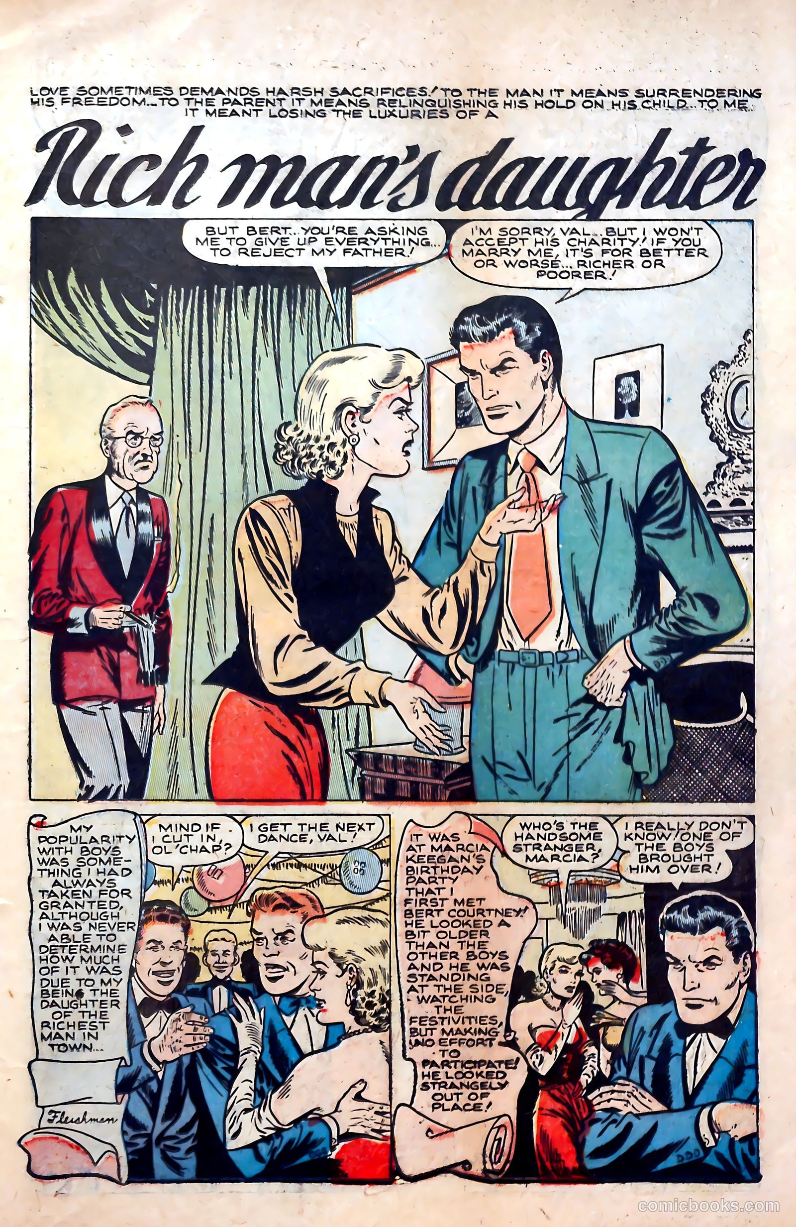 Tender Romance #1 (1953) — page 19 of 36
