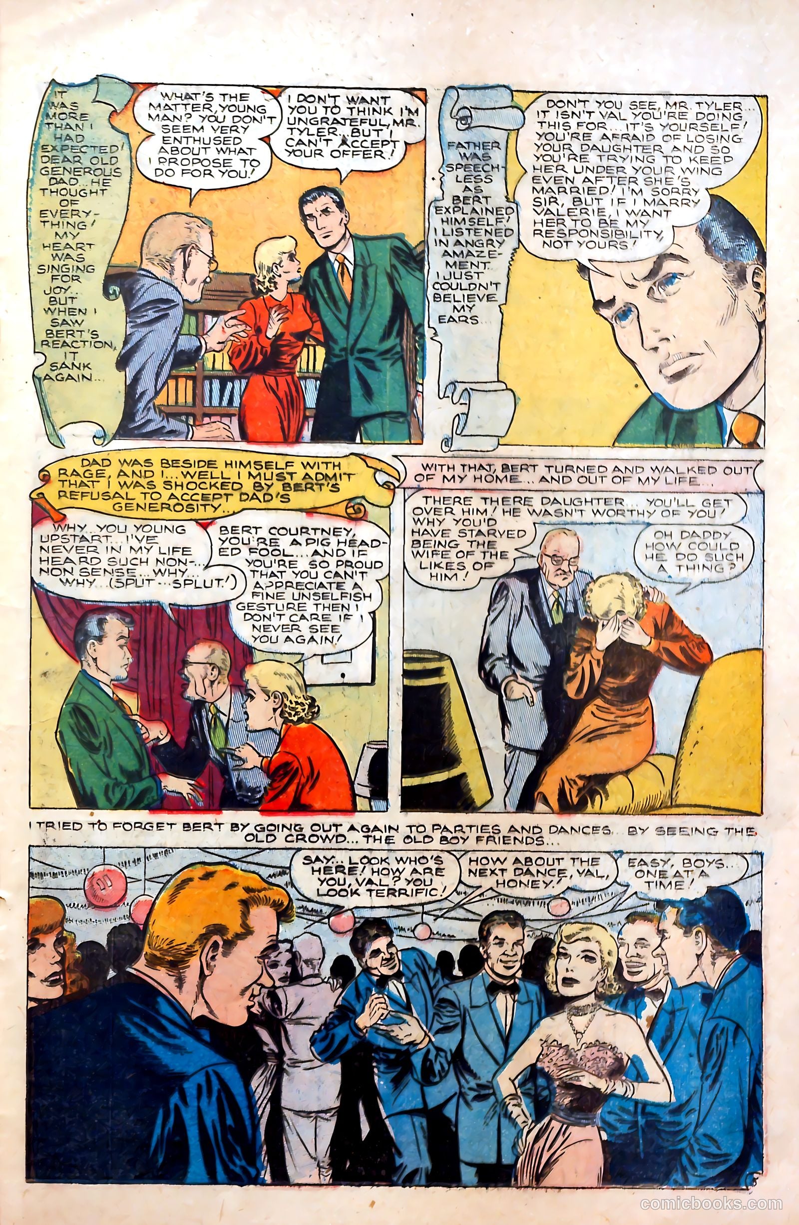 Tender Romance #1 (1953) — page 23 of 36