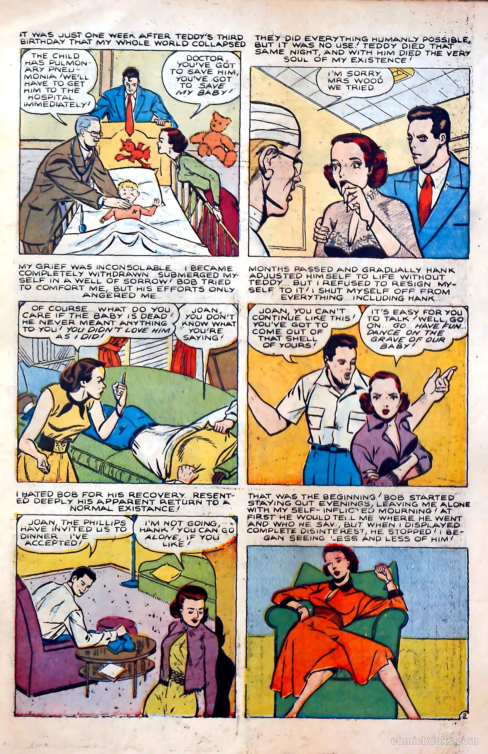 Tender Romance #1 (1953) — page 27 of 36