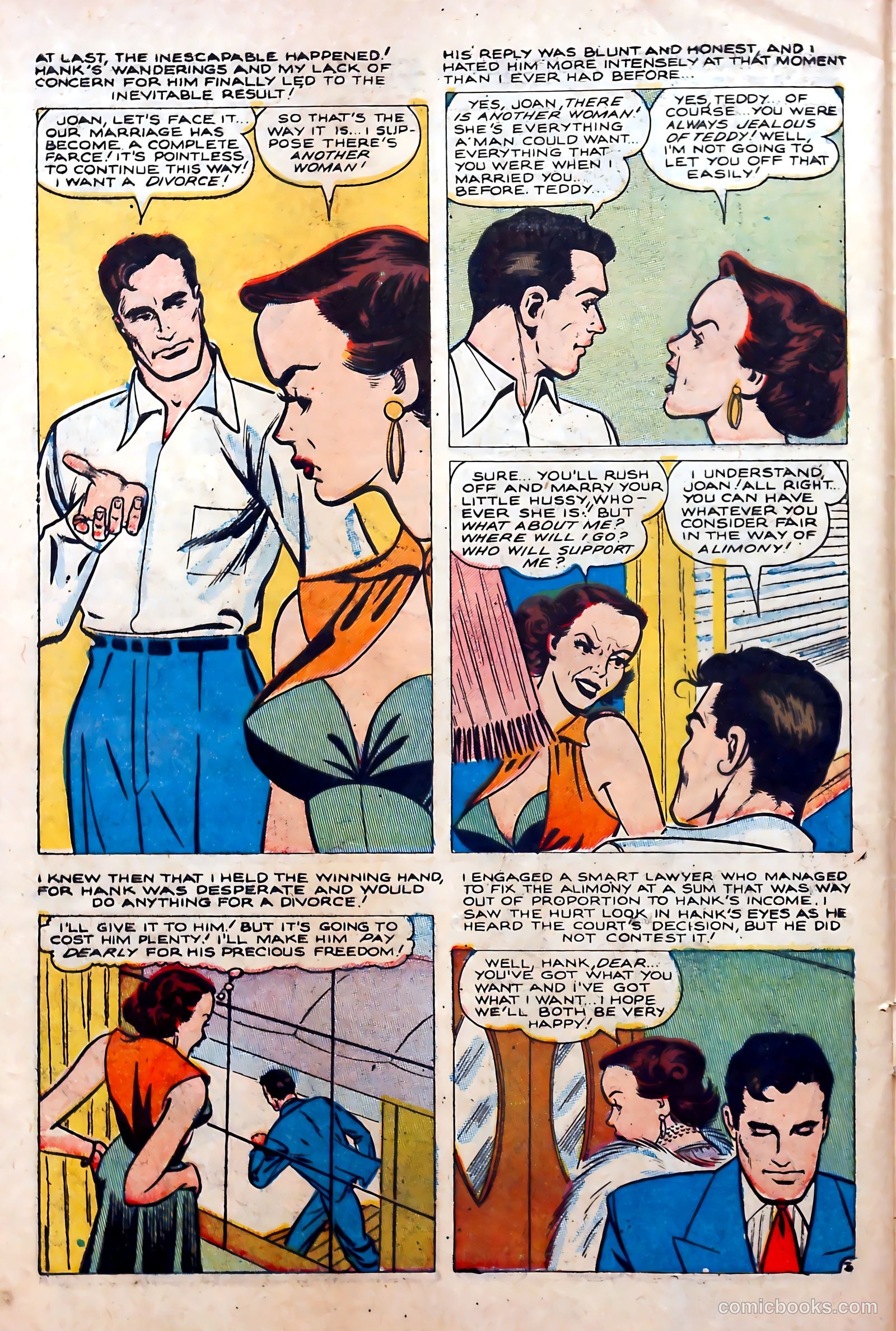 Tender Romance #1 (1953) — page 28 of 36
