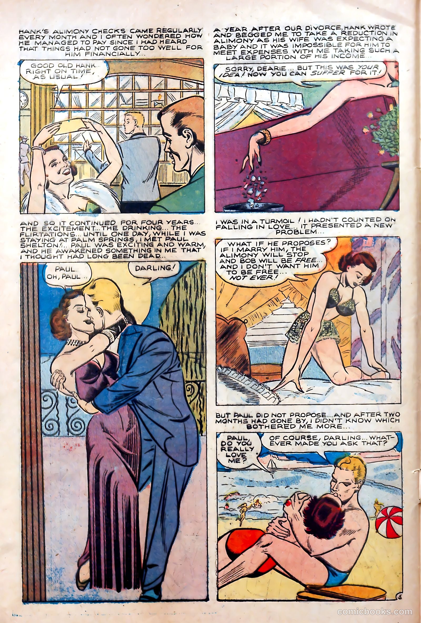 Tender Romance #1 (1953) — page 30 of 36