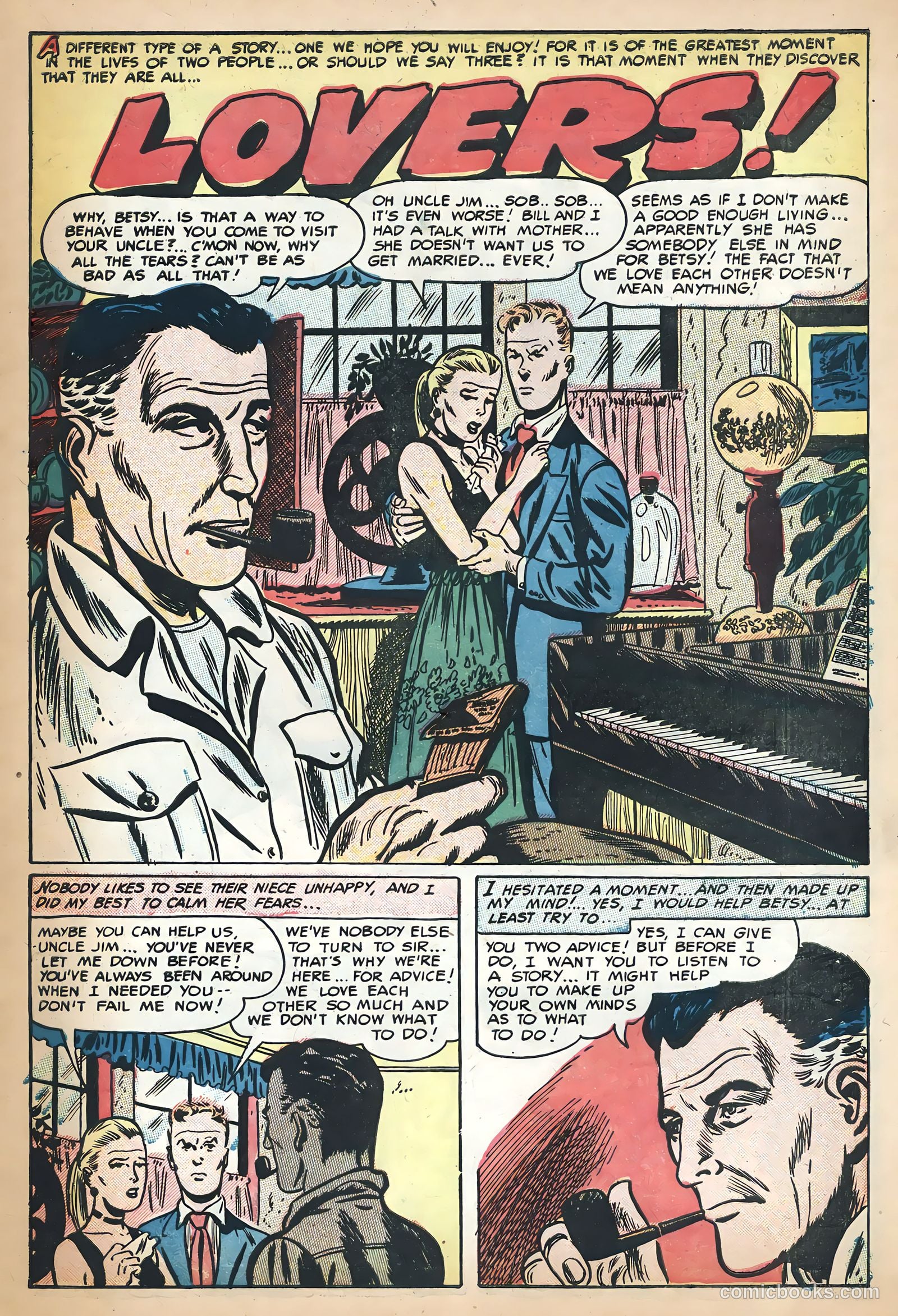 Tender Romance #2 (1954) — page 3 of 36