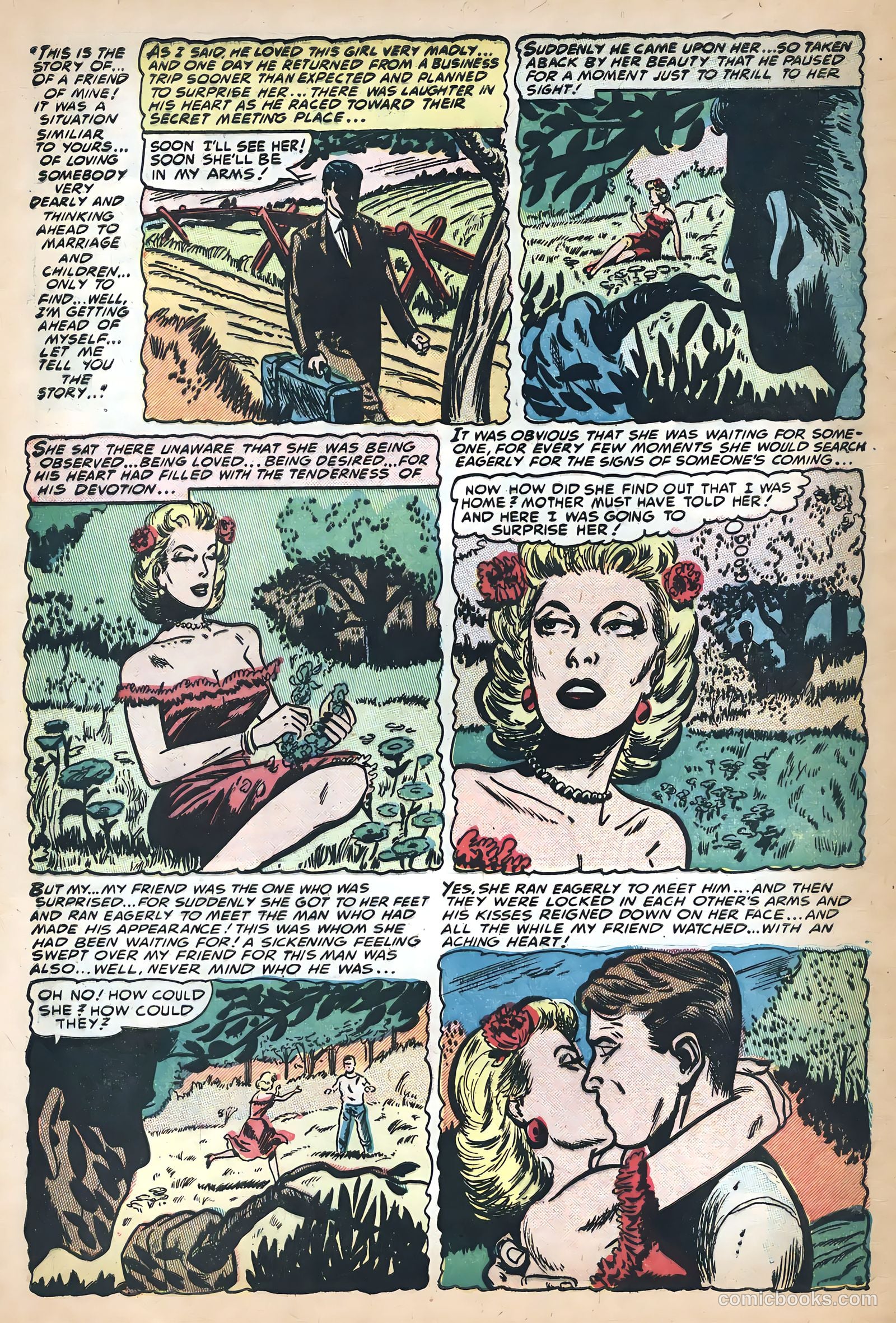 Tender Romance #2 (1954) — page 4 of 36