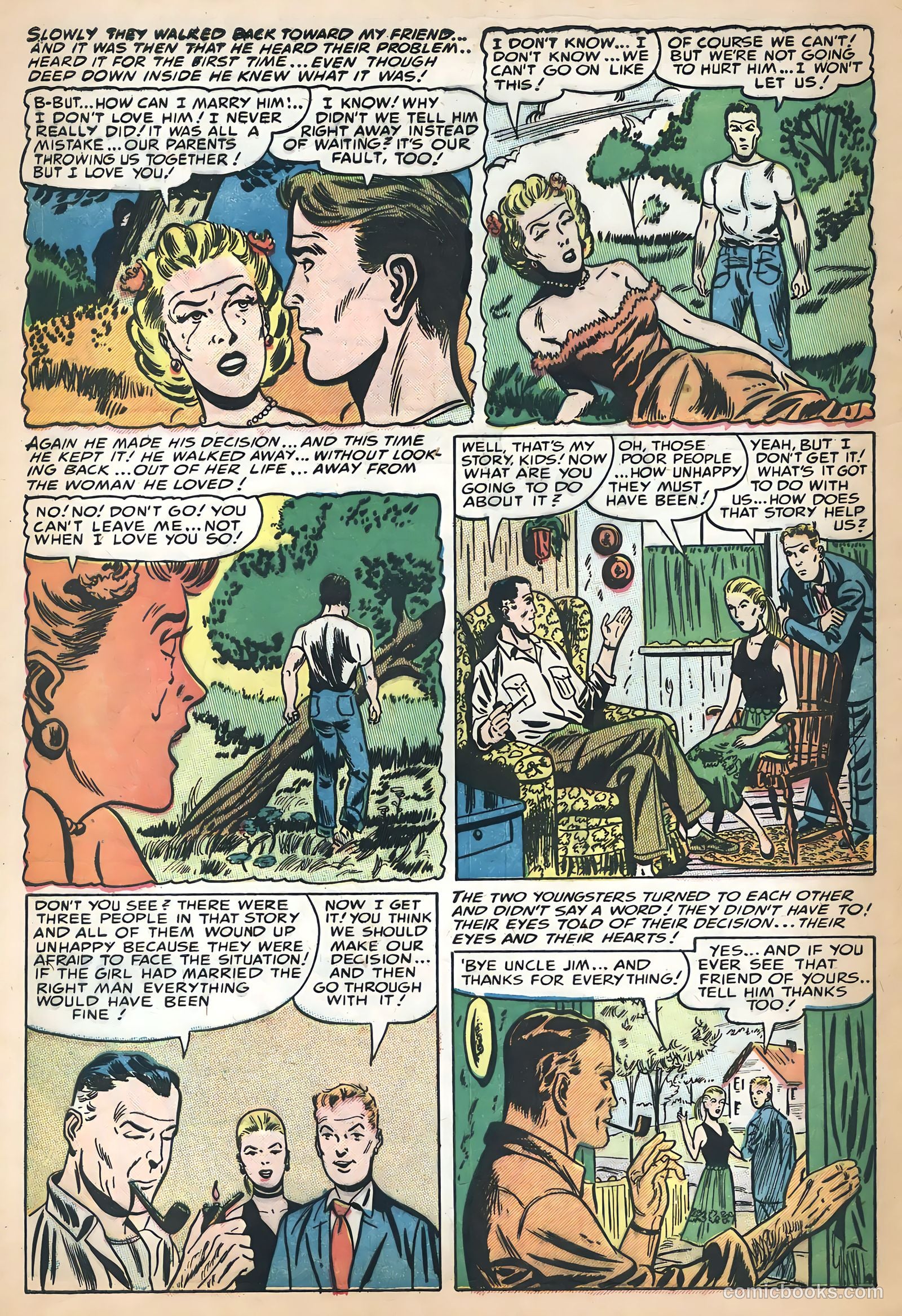 Tender Romance #2 (1954) — page 6 of 36