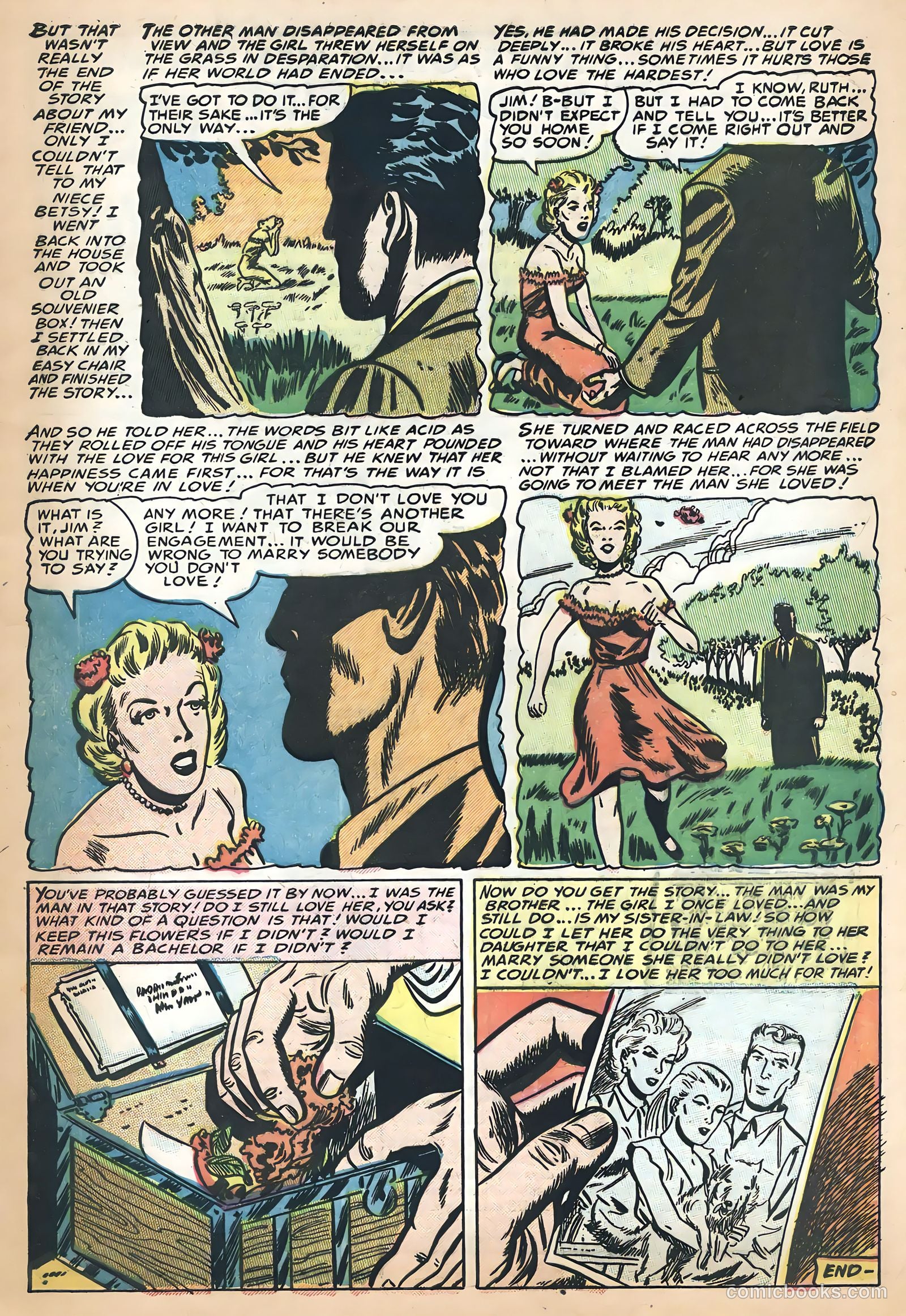 Tender Romance #2 (1954) — page 7 of 36