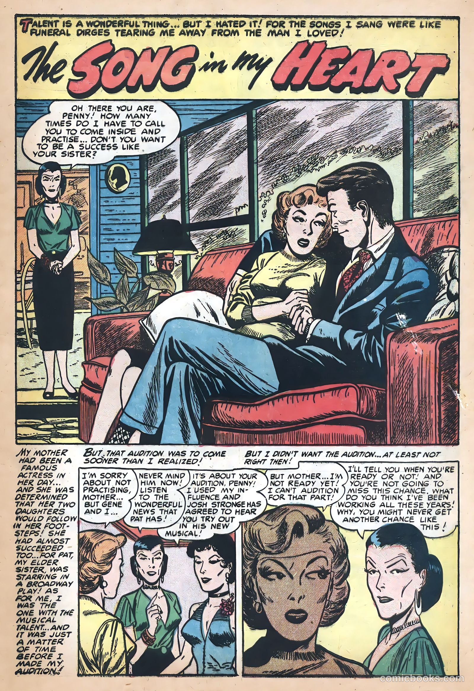 Tender Romance #2 (1954) — page 9 of 36
