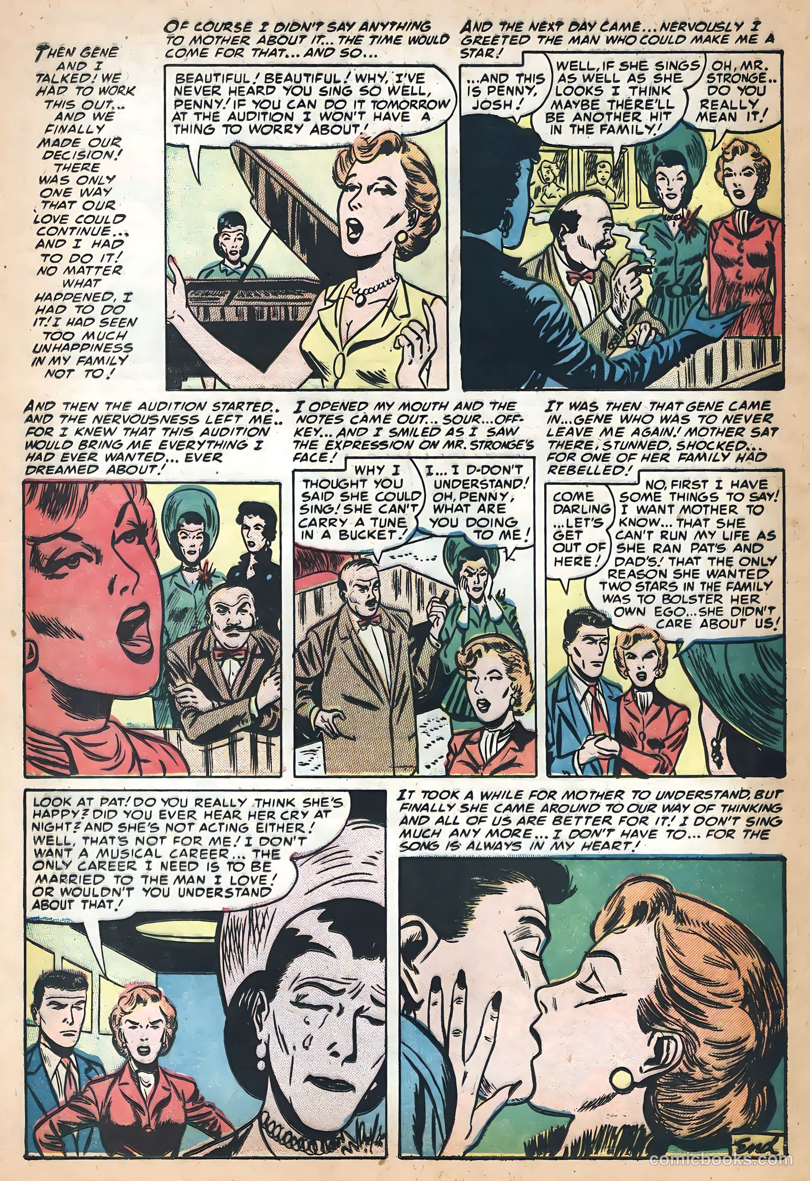 Tender Romance #2 (1954) — page 12 of 36