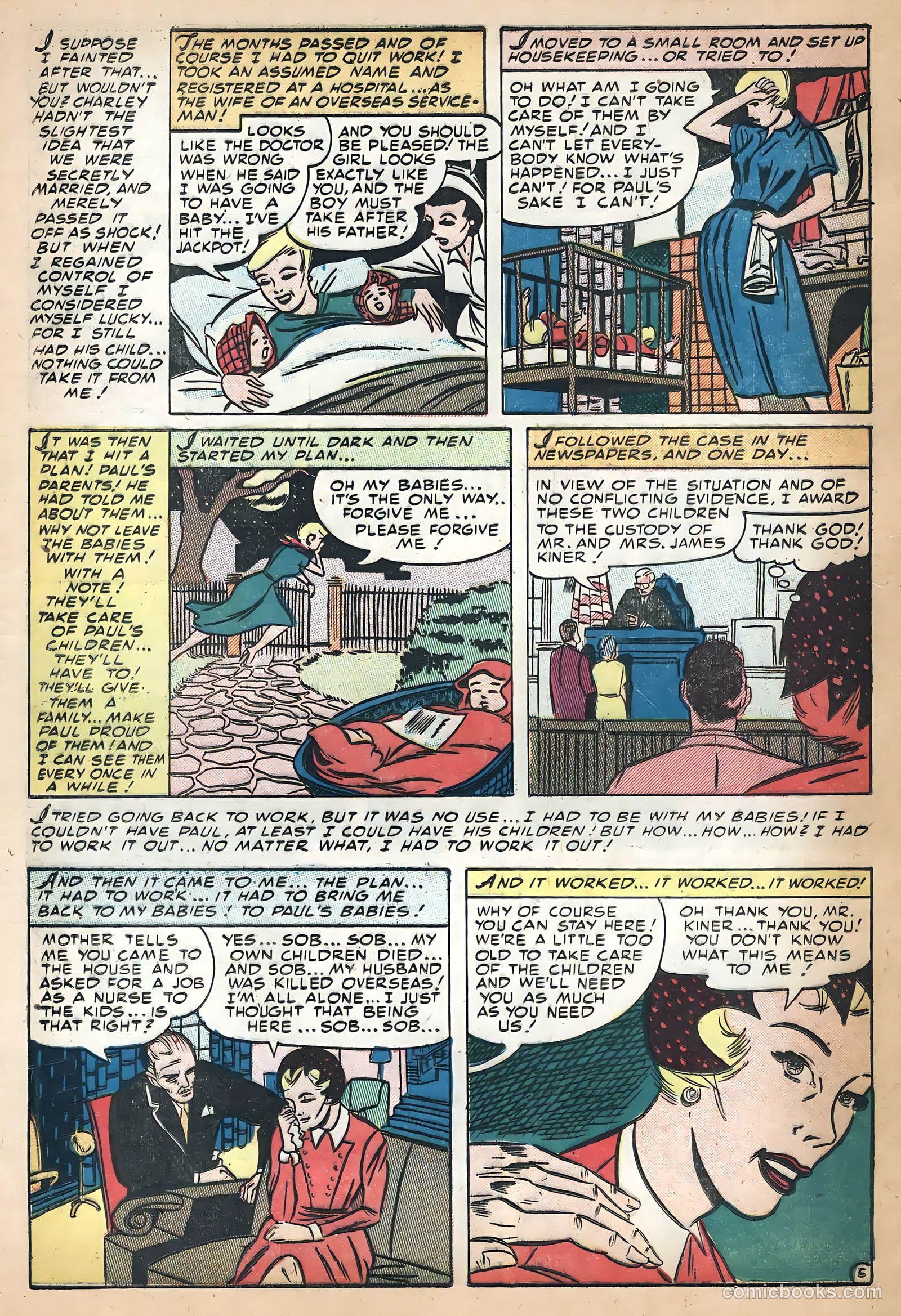 Tender Romance #2 (1954) — page 20 of 36